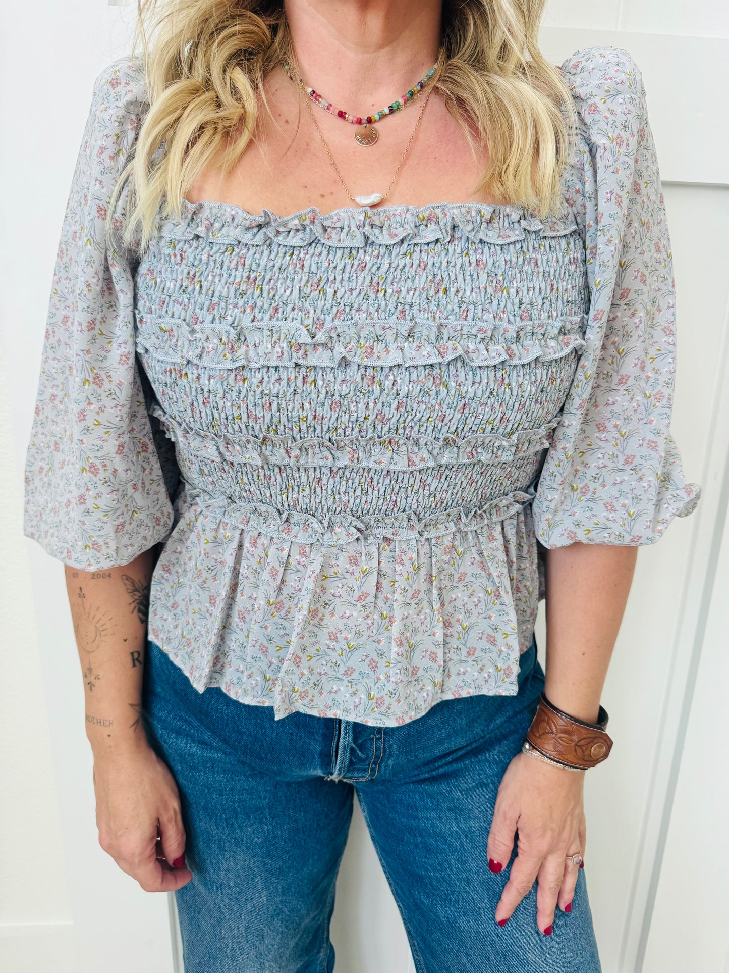 The Dahlia Blouse