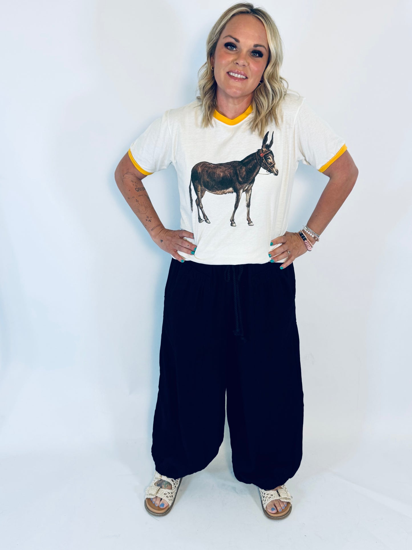 Vintage Donkey Ringer Tee