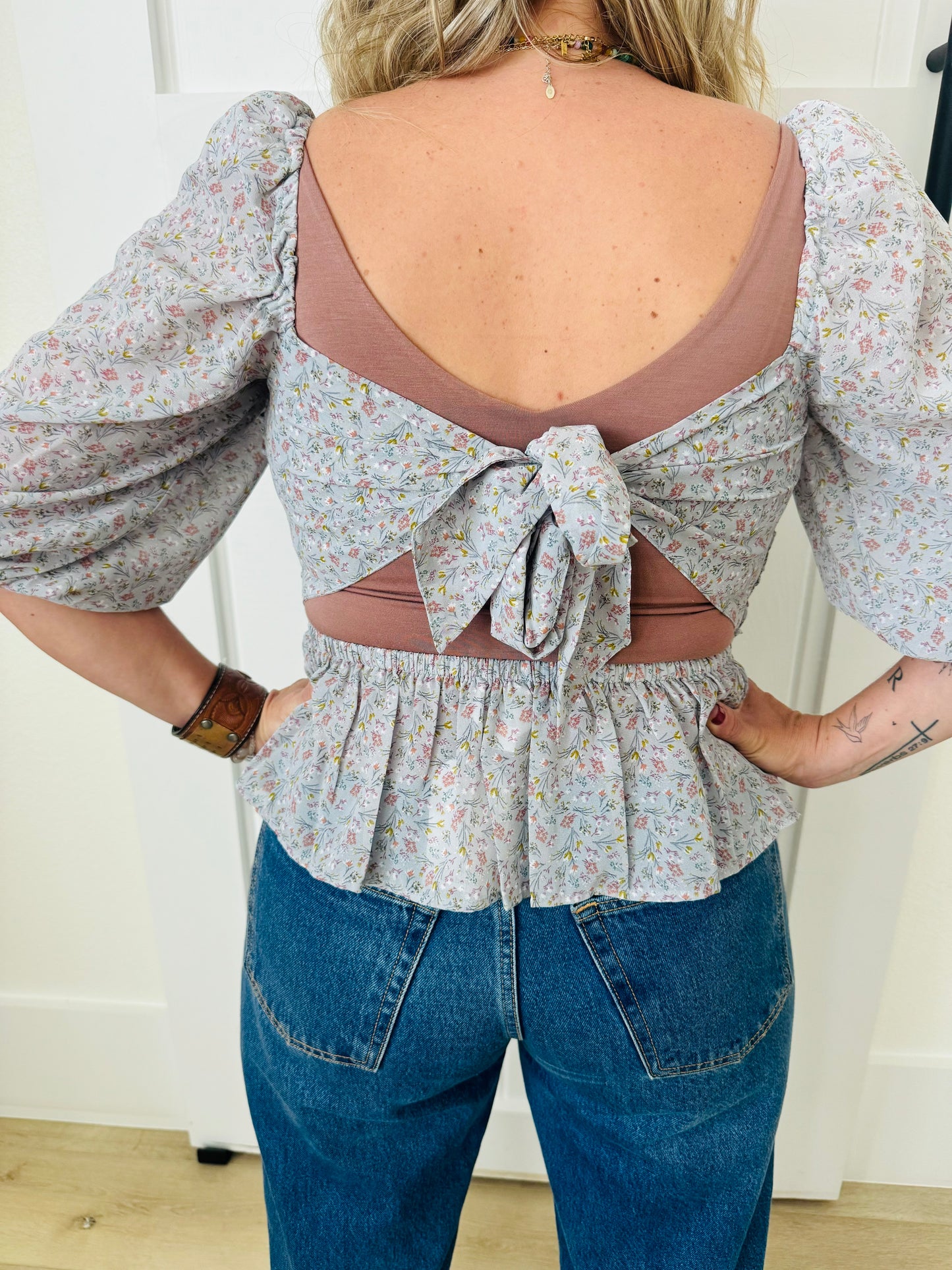 The Dahlia Blouse