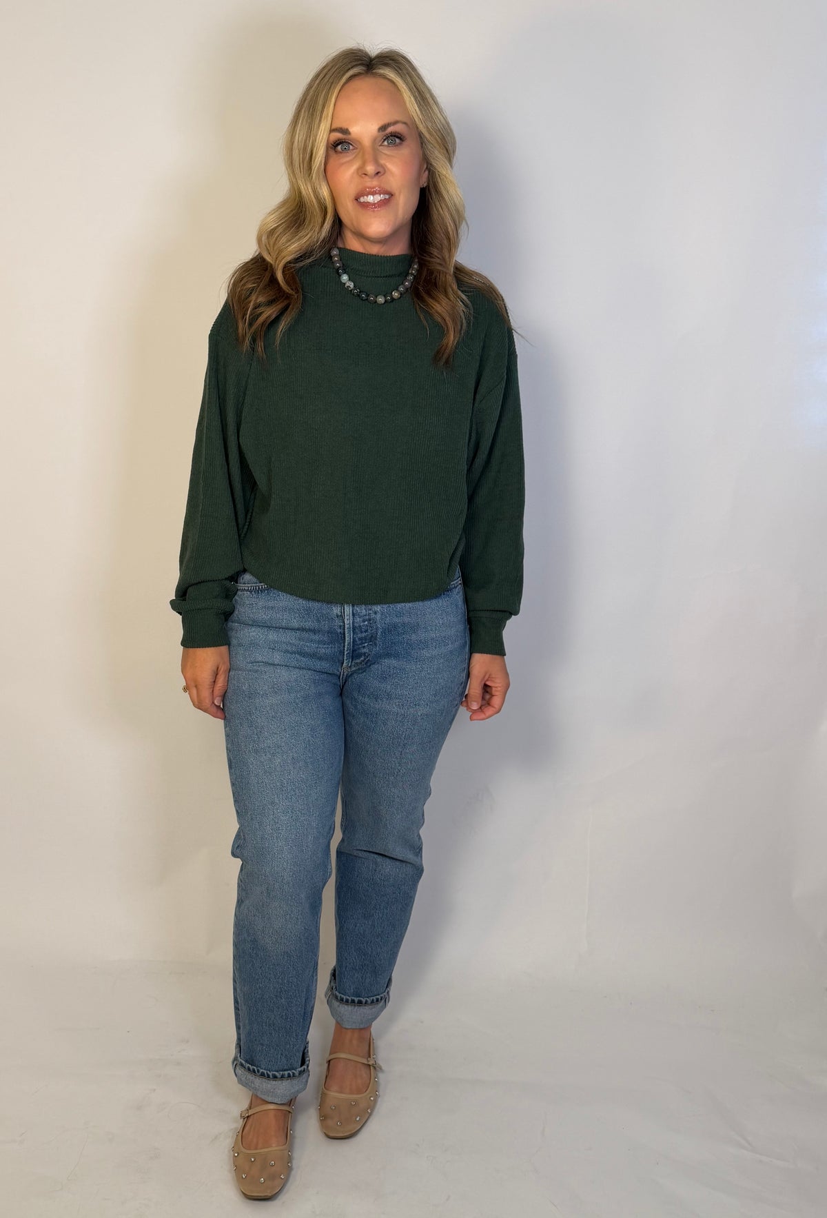 Cozy Mock Neck