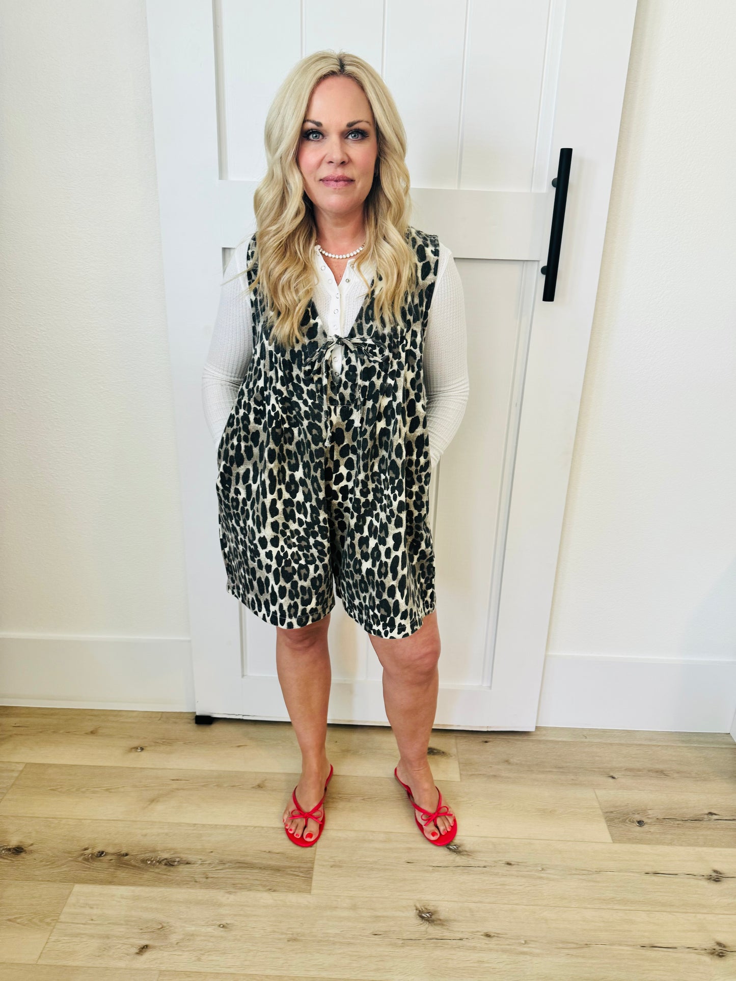 Cheetah Charm Romper