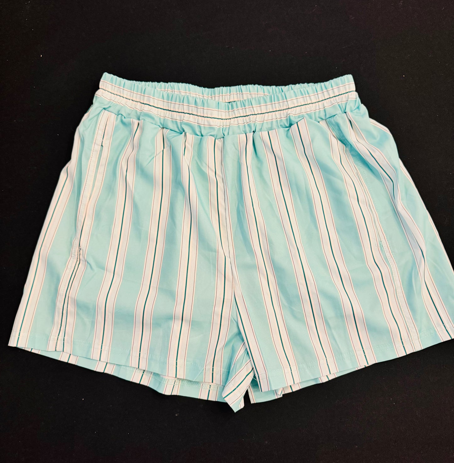 Striped boxer shorts