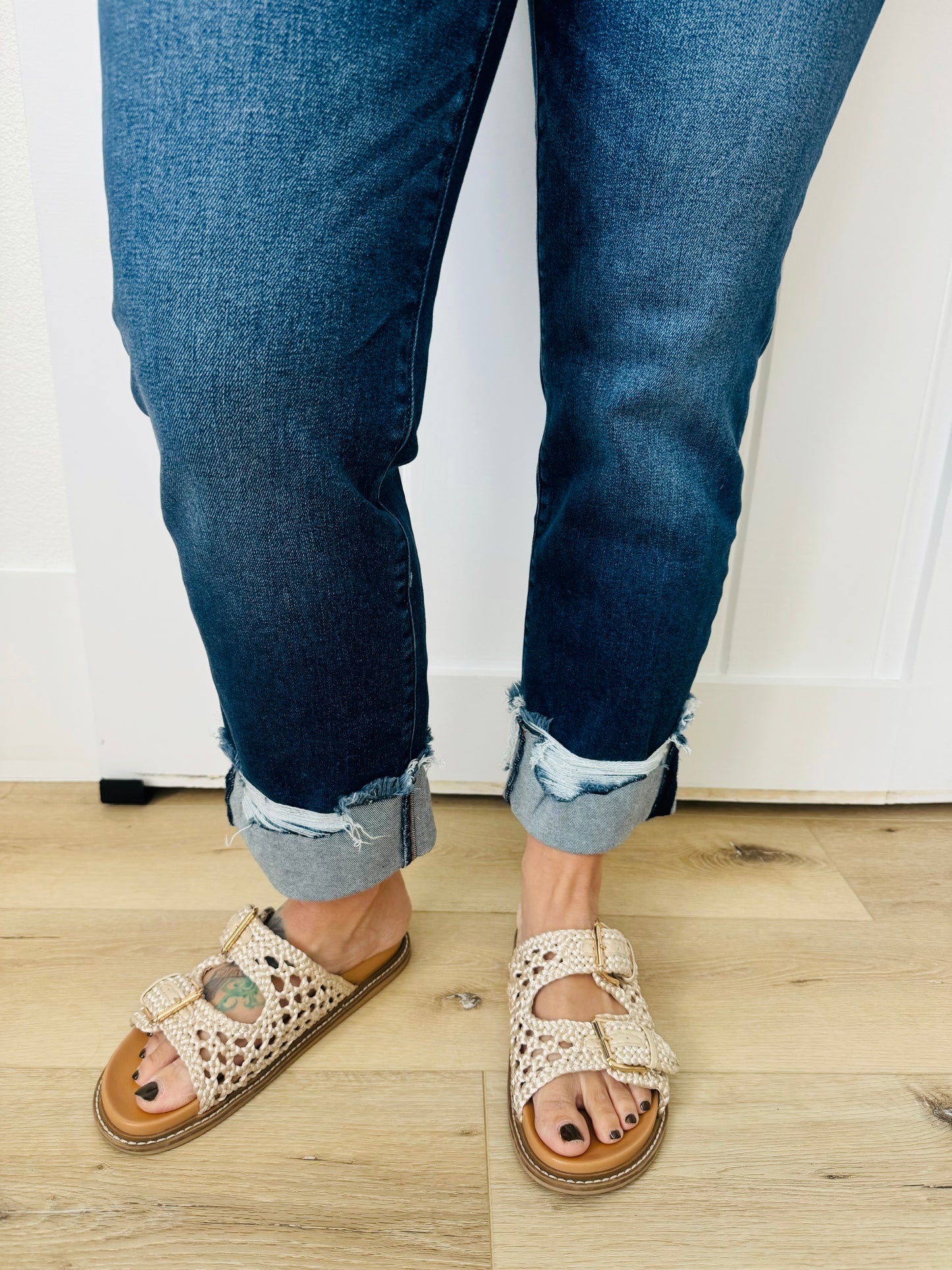 Cuffed Hem Jean