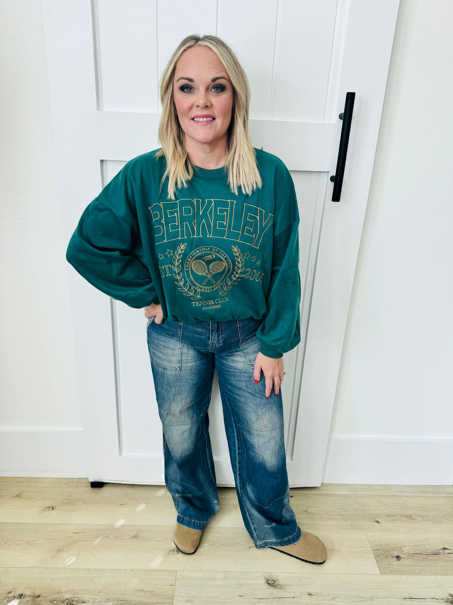 Embroidered Berkeley Sweatshirt