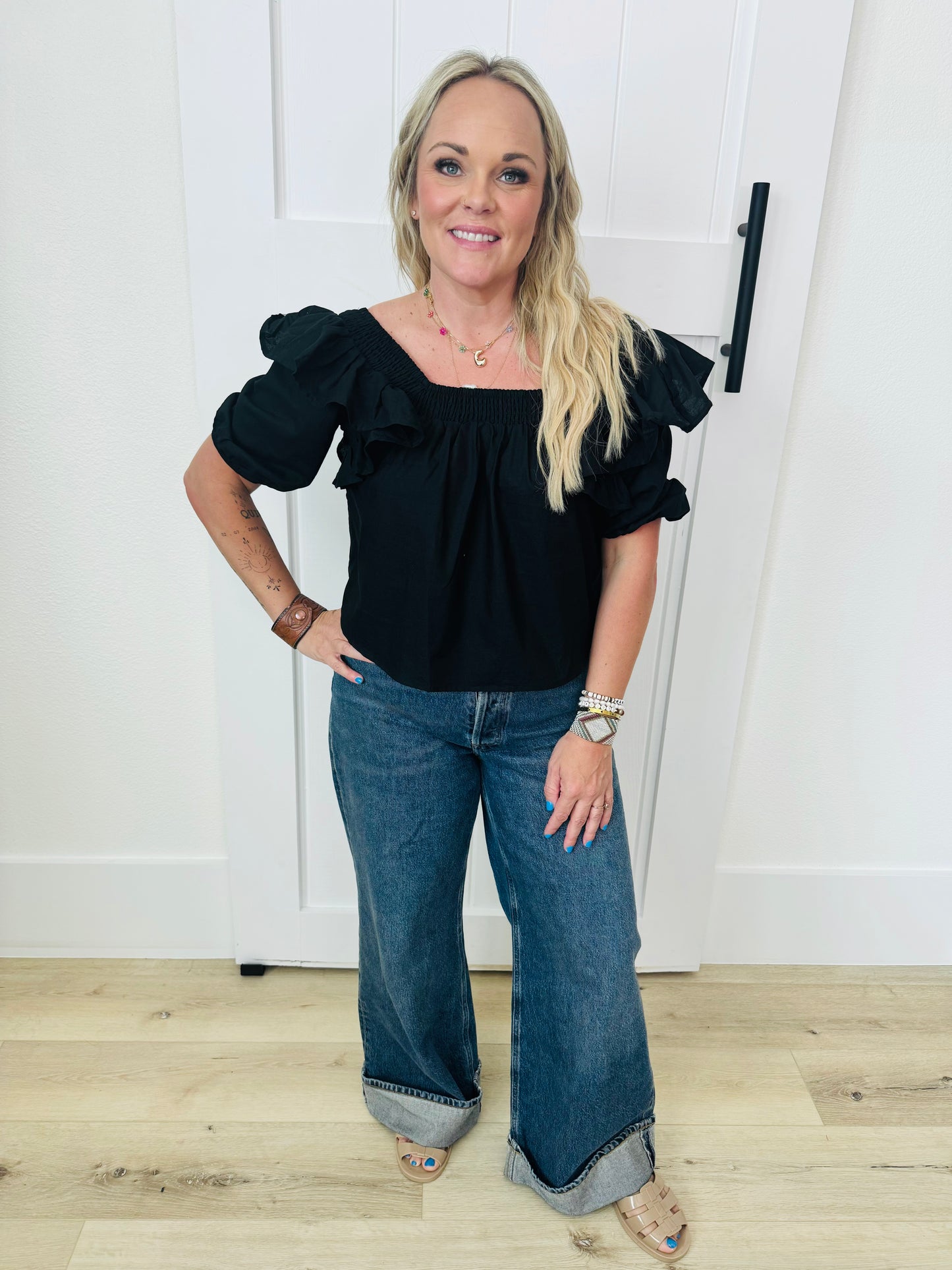 Ruffled Breeze Top