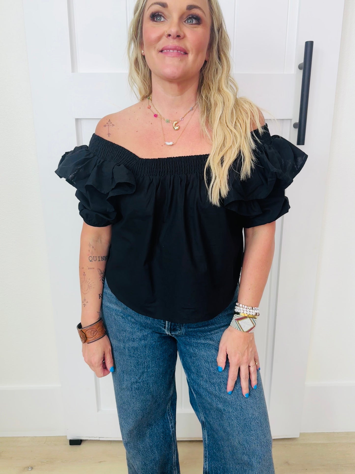 Ruffled Breeze Top