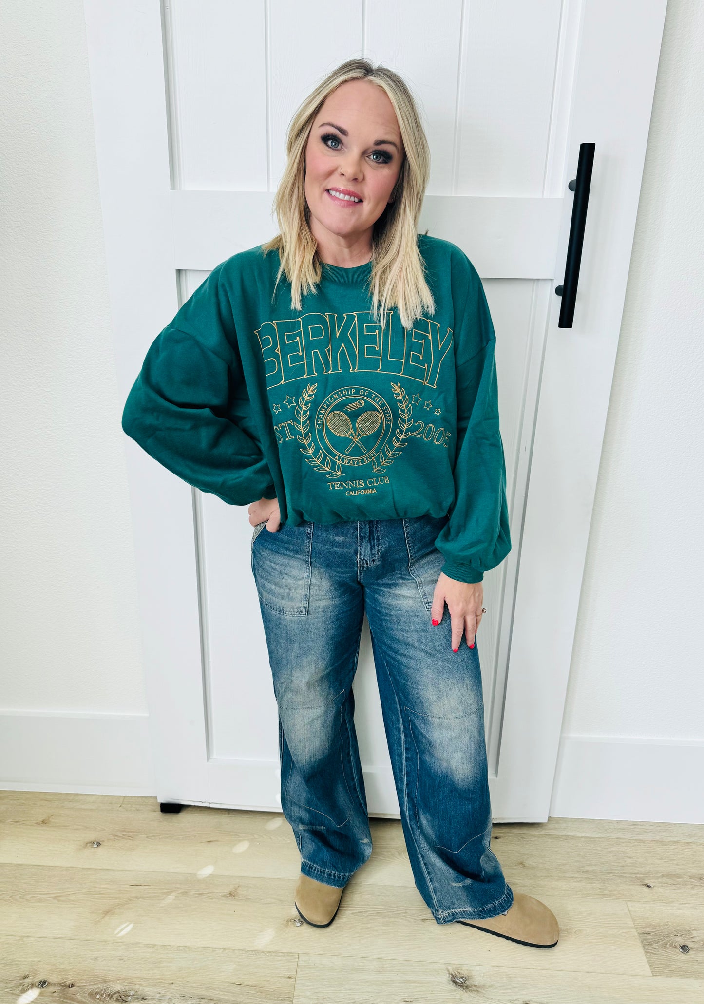 Embroidered Berkeley Sweatshirt