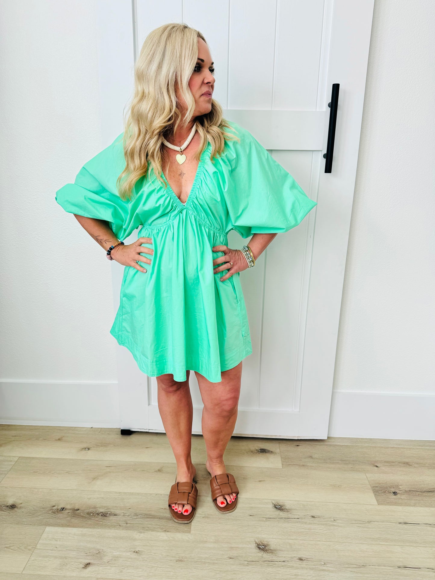 Paloma Poplin Dress