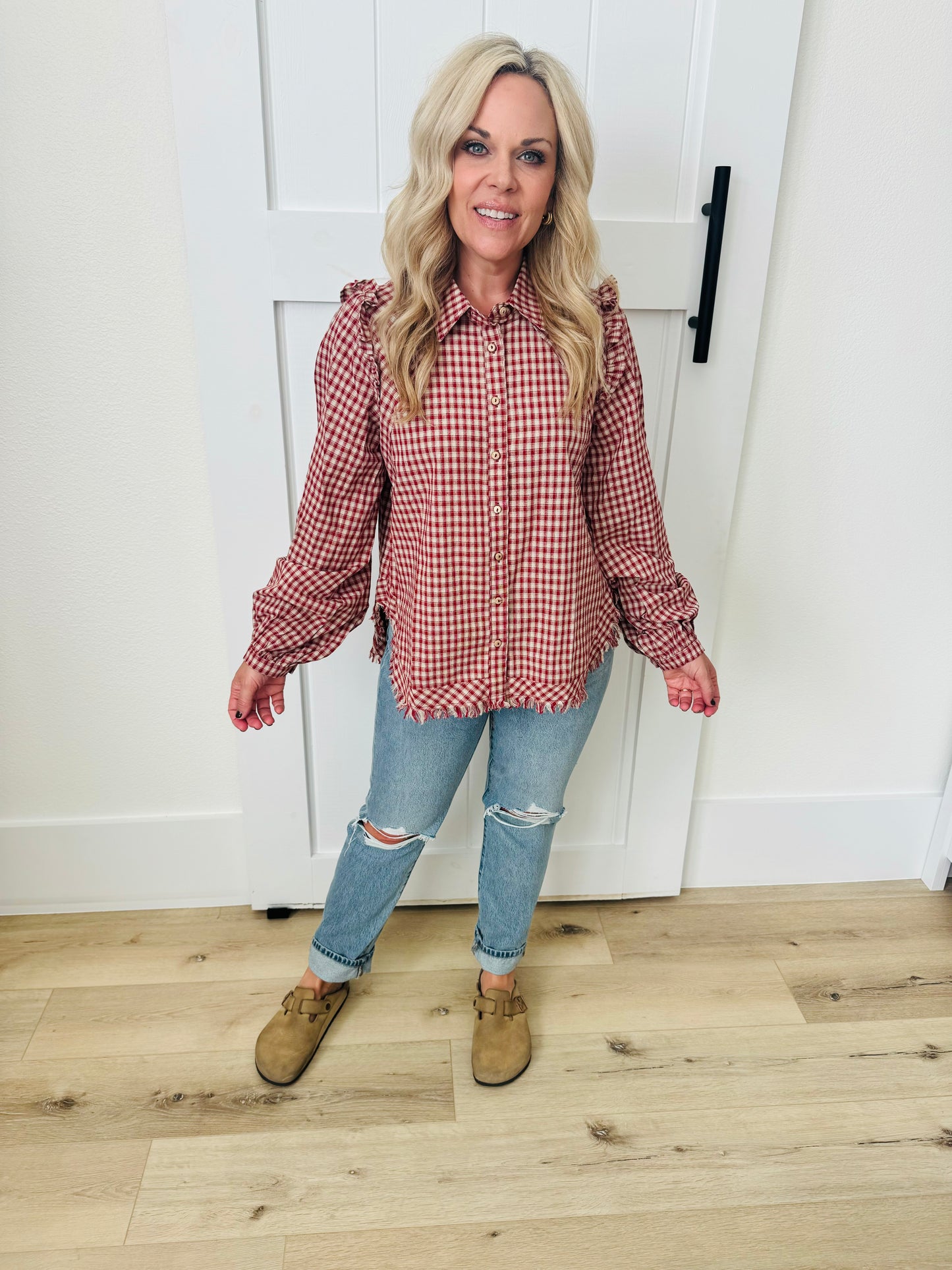 The Gingham Button Down