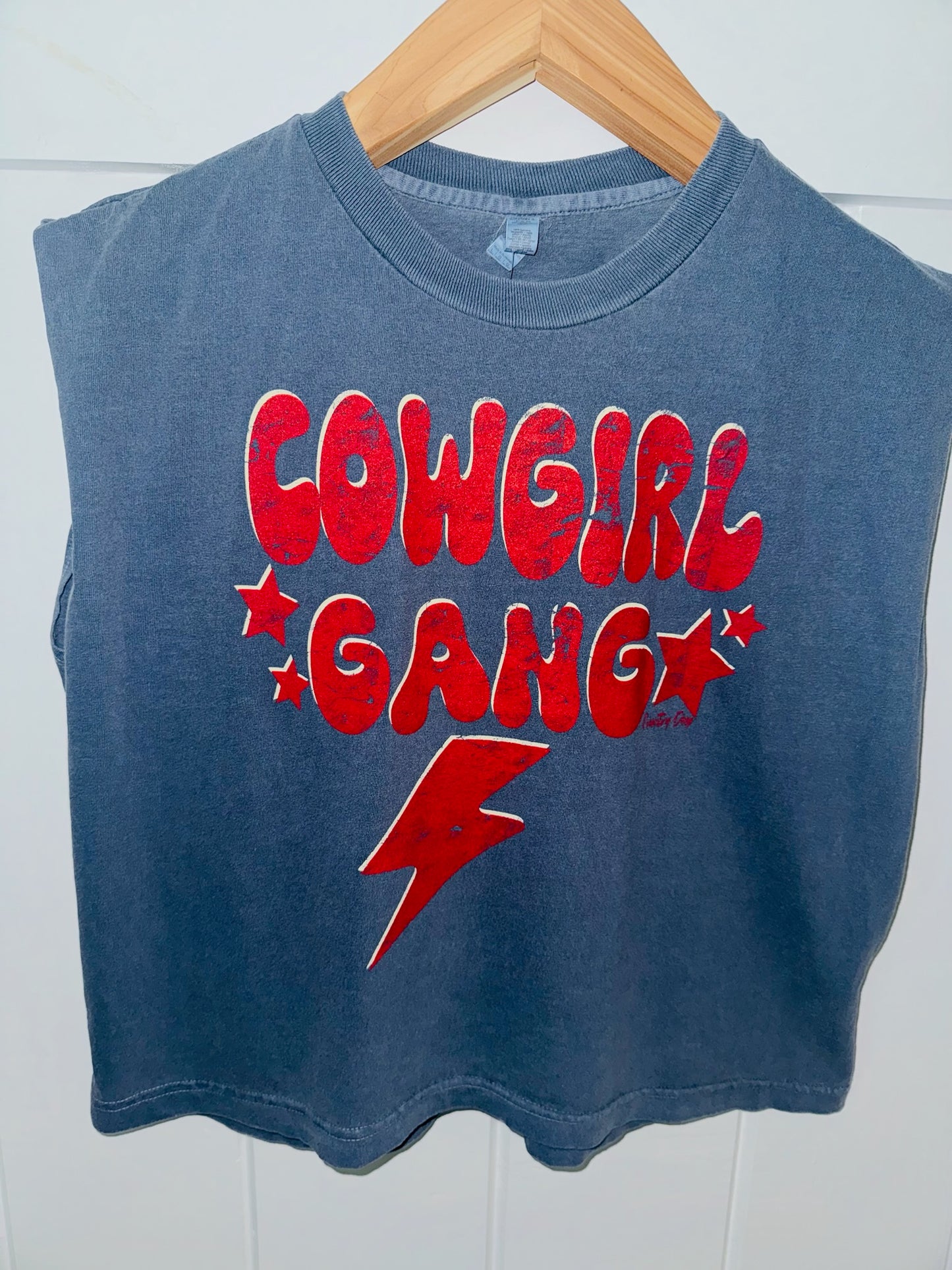 Cowgirl Gang Muscle T