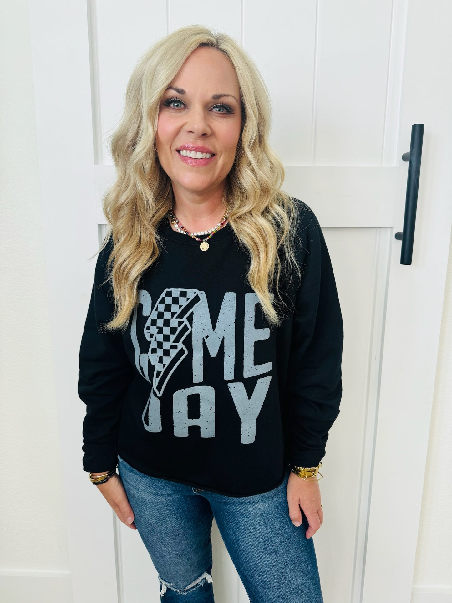 Gameday Crop Sweatshirt