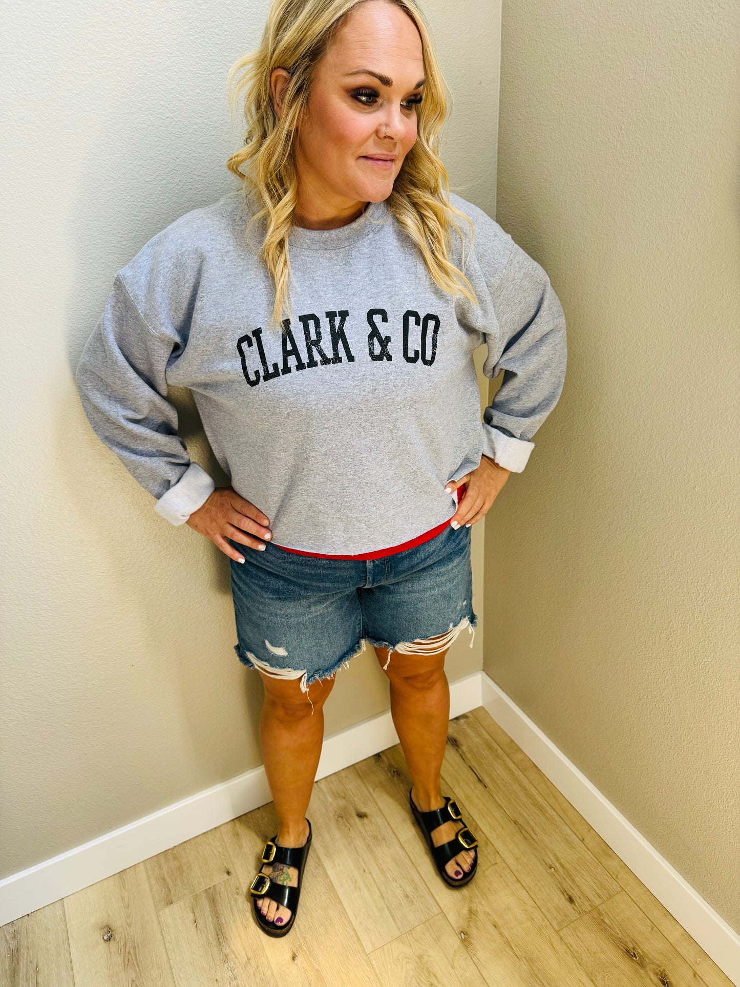 Clark & Co Vintage Graphic Sweatshirt
