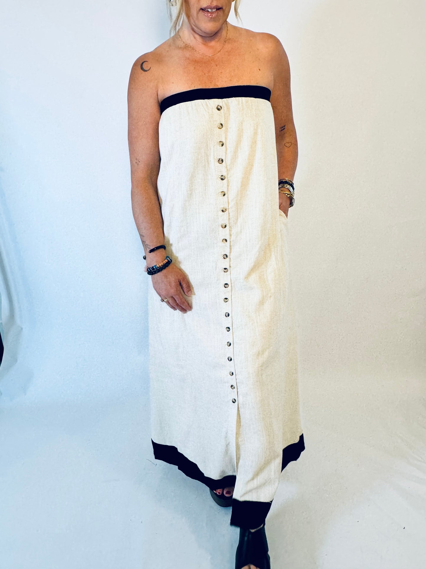 Buttoned Bliss Maxi