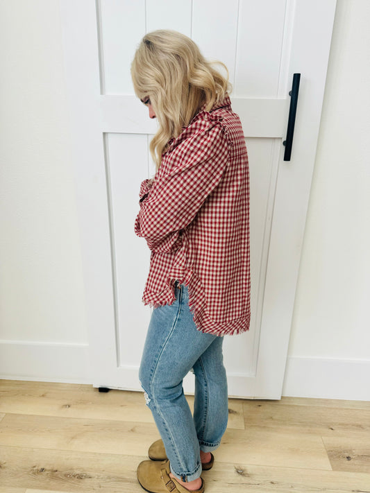 The Gingham Button Down