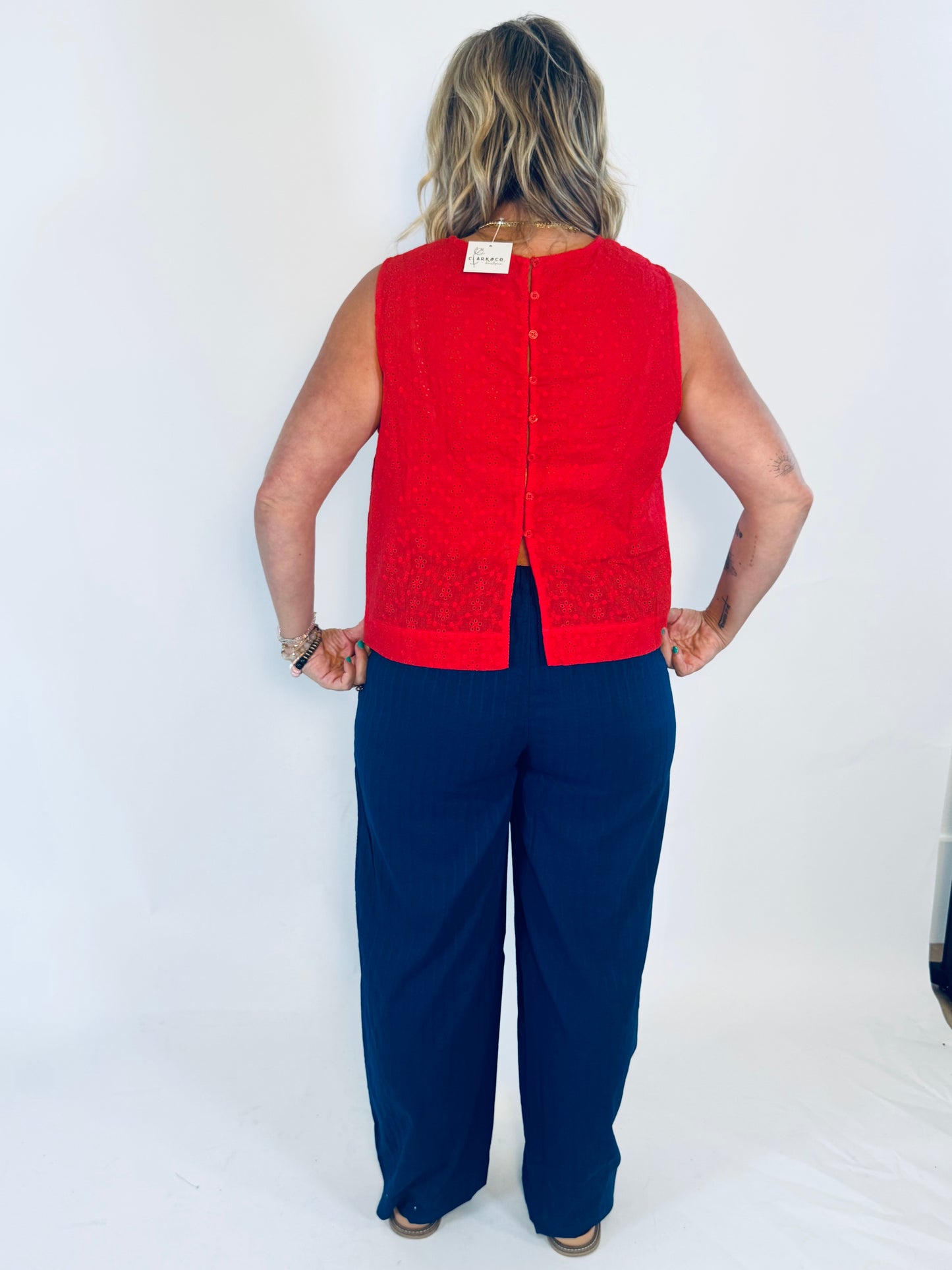 Classic Eyelet Tank