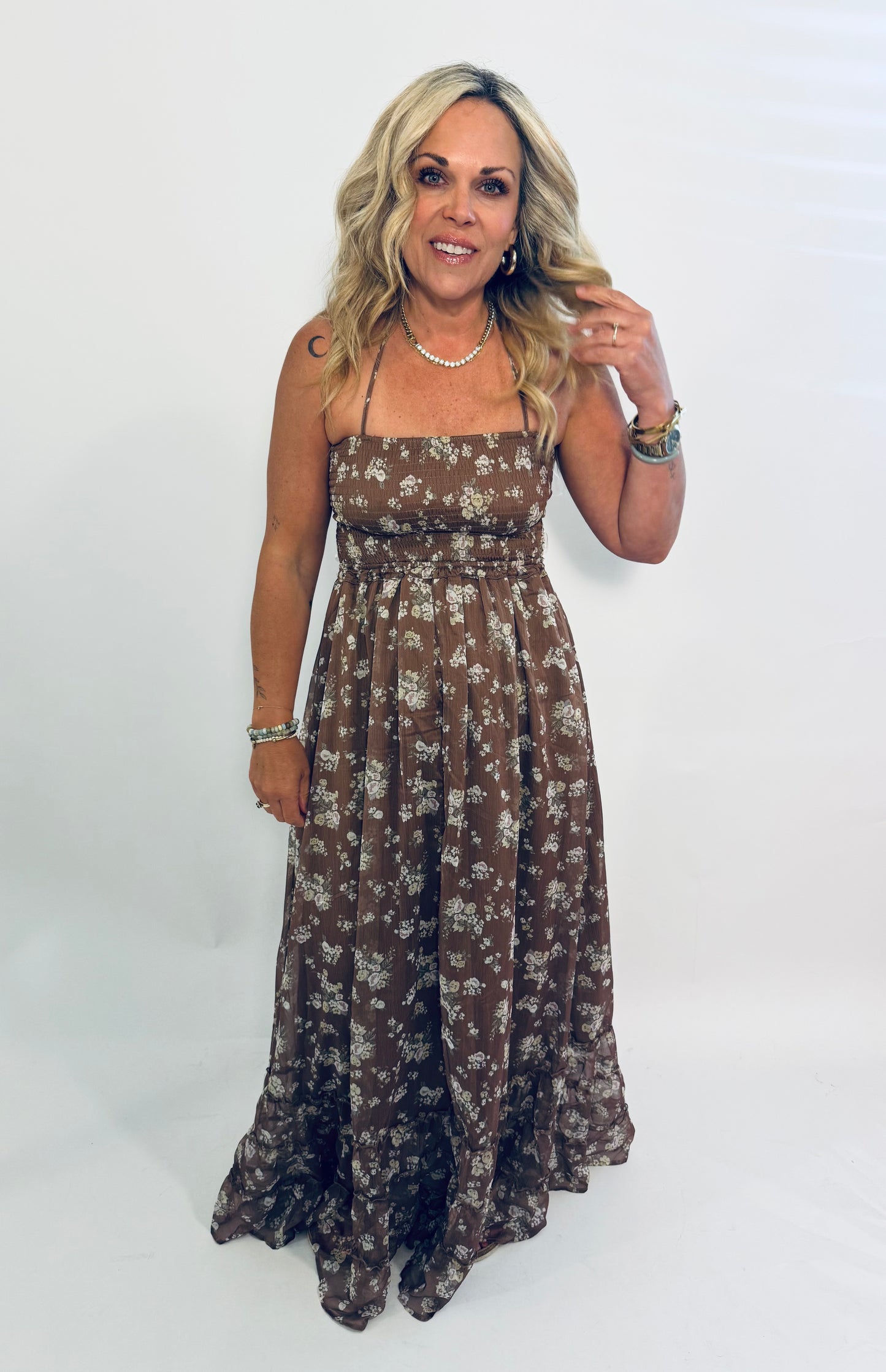 Petal Drift Maxi