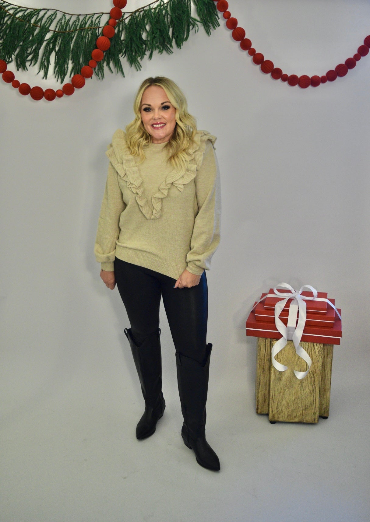 Ruffle Sweater