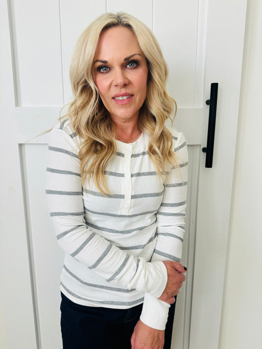 The Striped Henley
