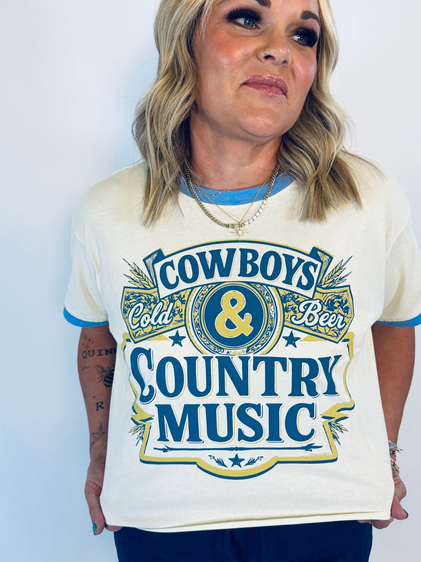Southern Spirit Cropped Tee