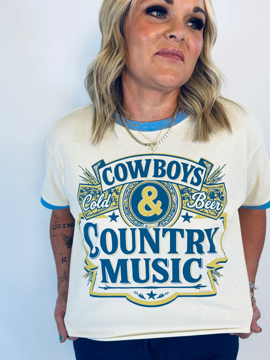 Southern Spirit Cropped Tee