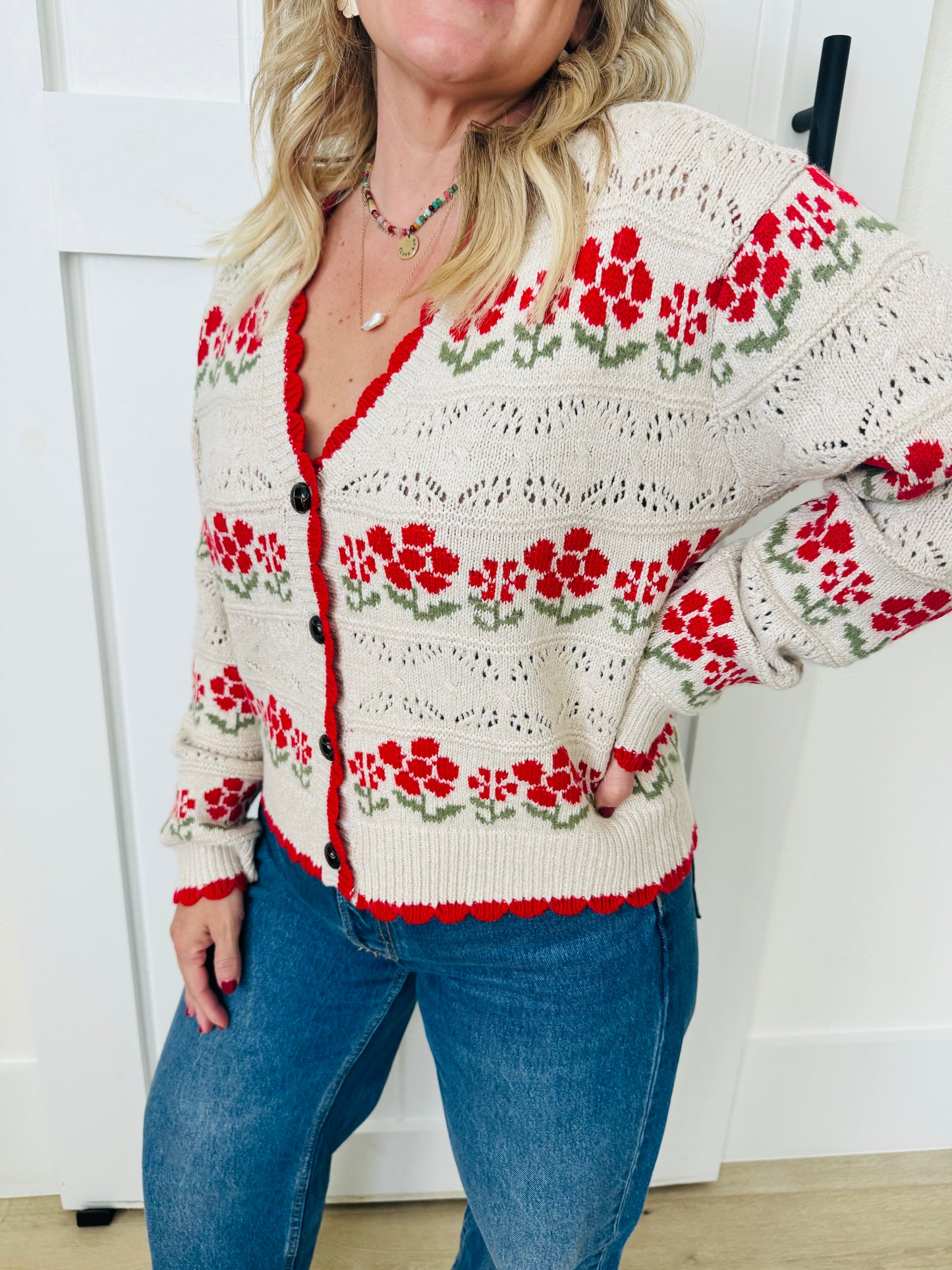 Scallop Cardigan