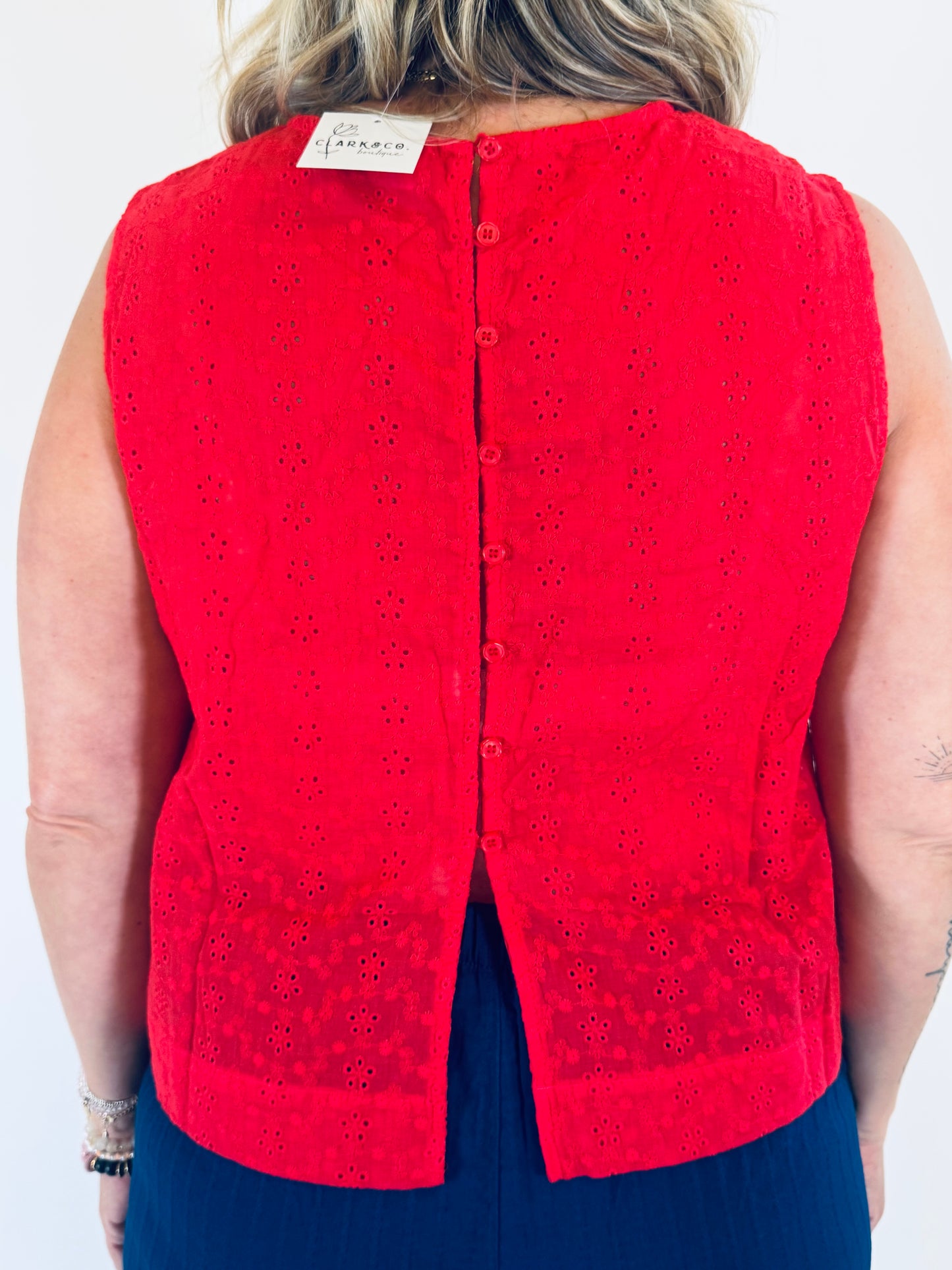 Classic Eyelet Tank