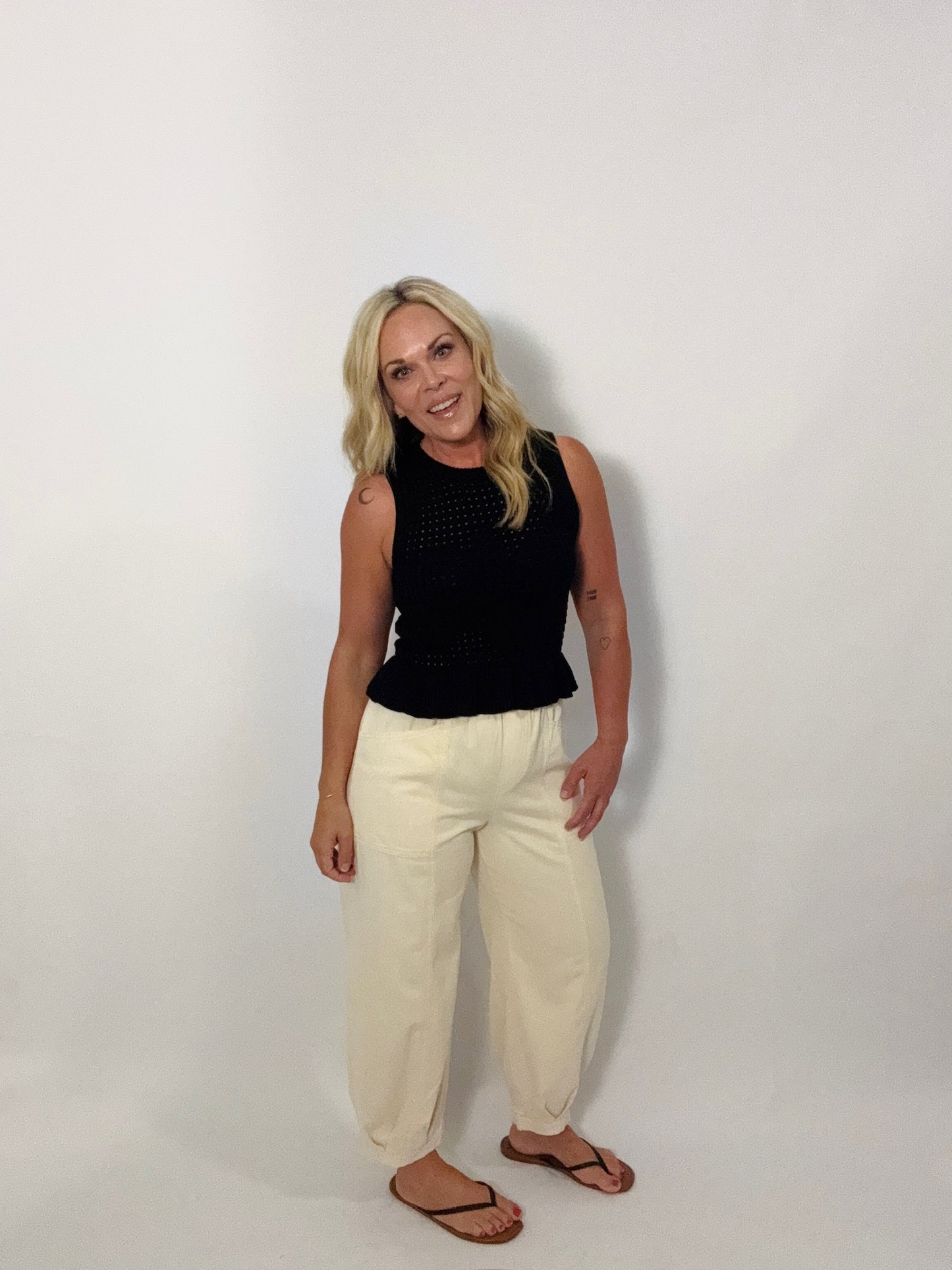 The Peplum Tank