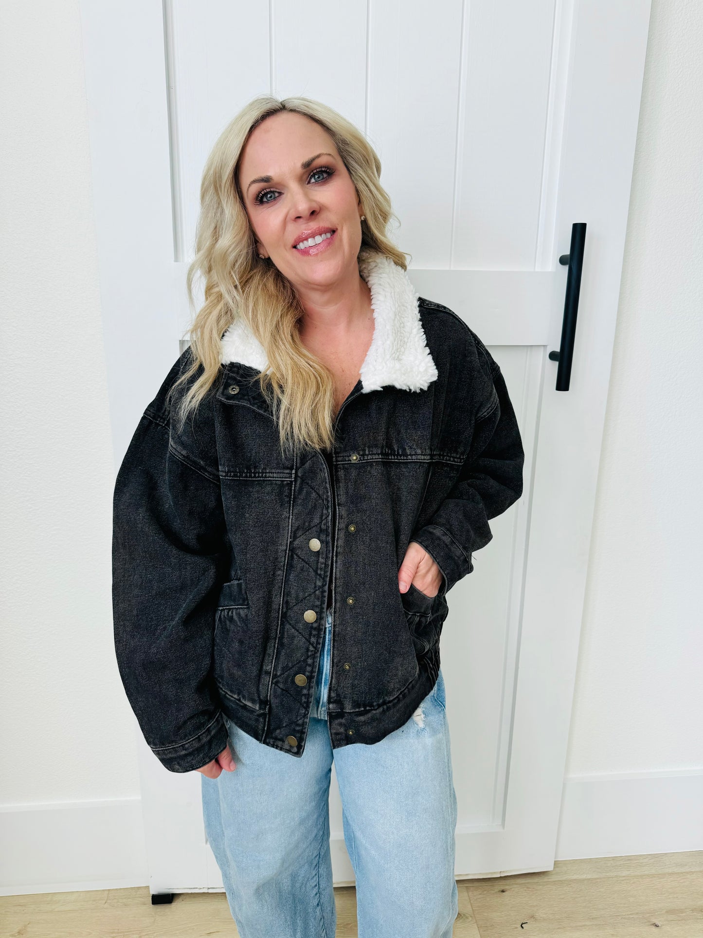 Sherpa Denim Jacket