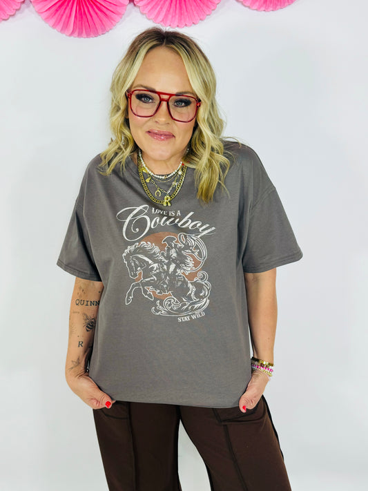 Love is a Cowboy Tee