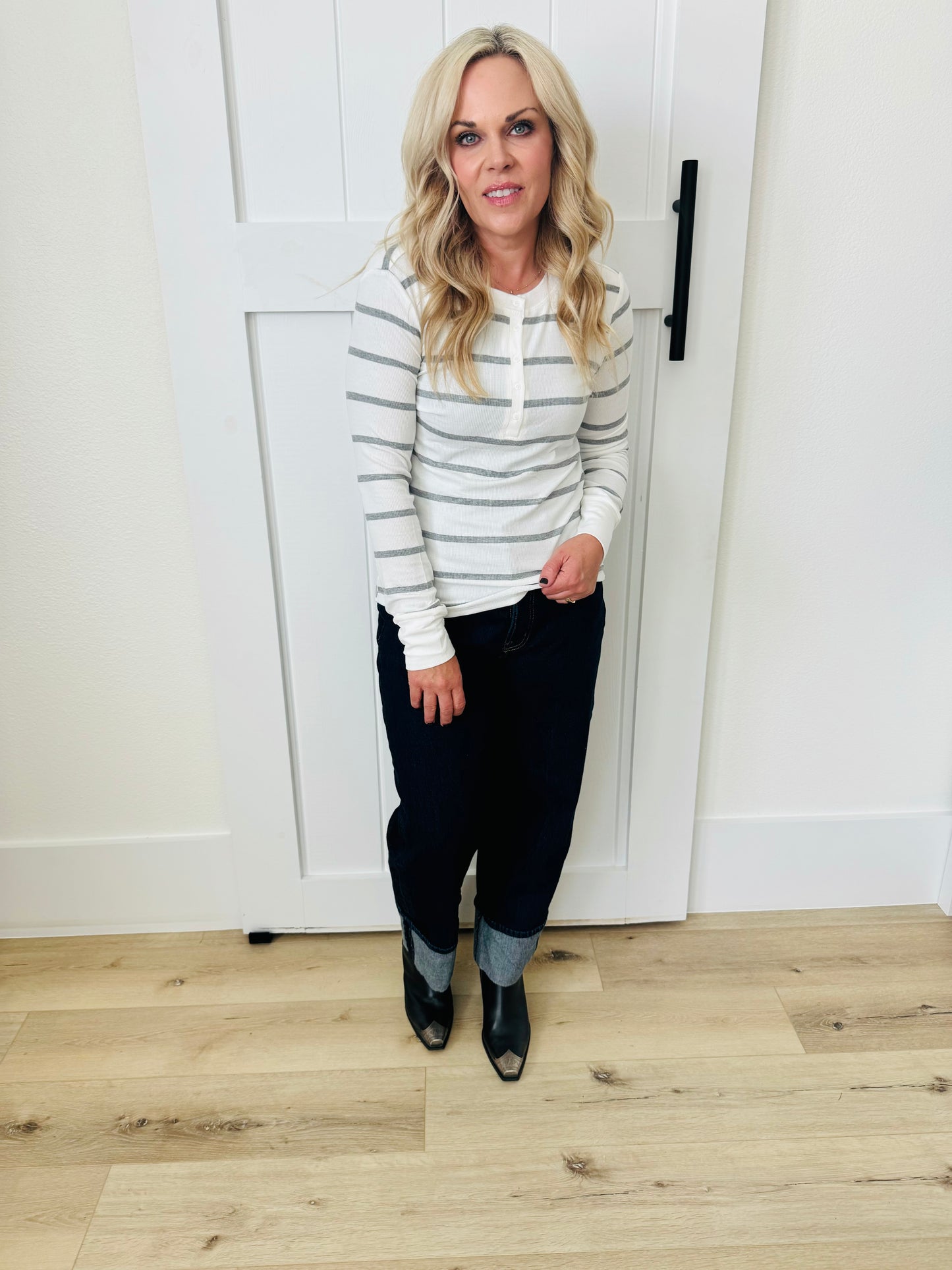 The Striped Henley