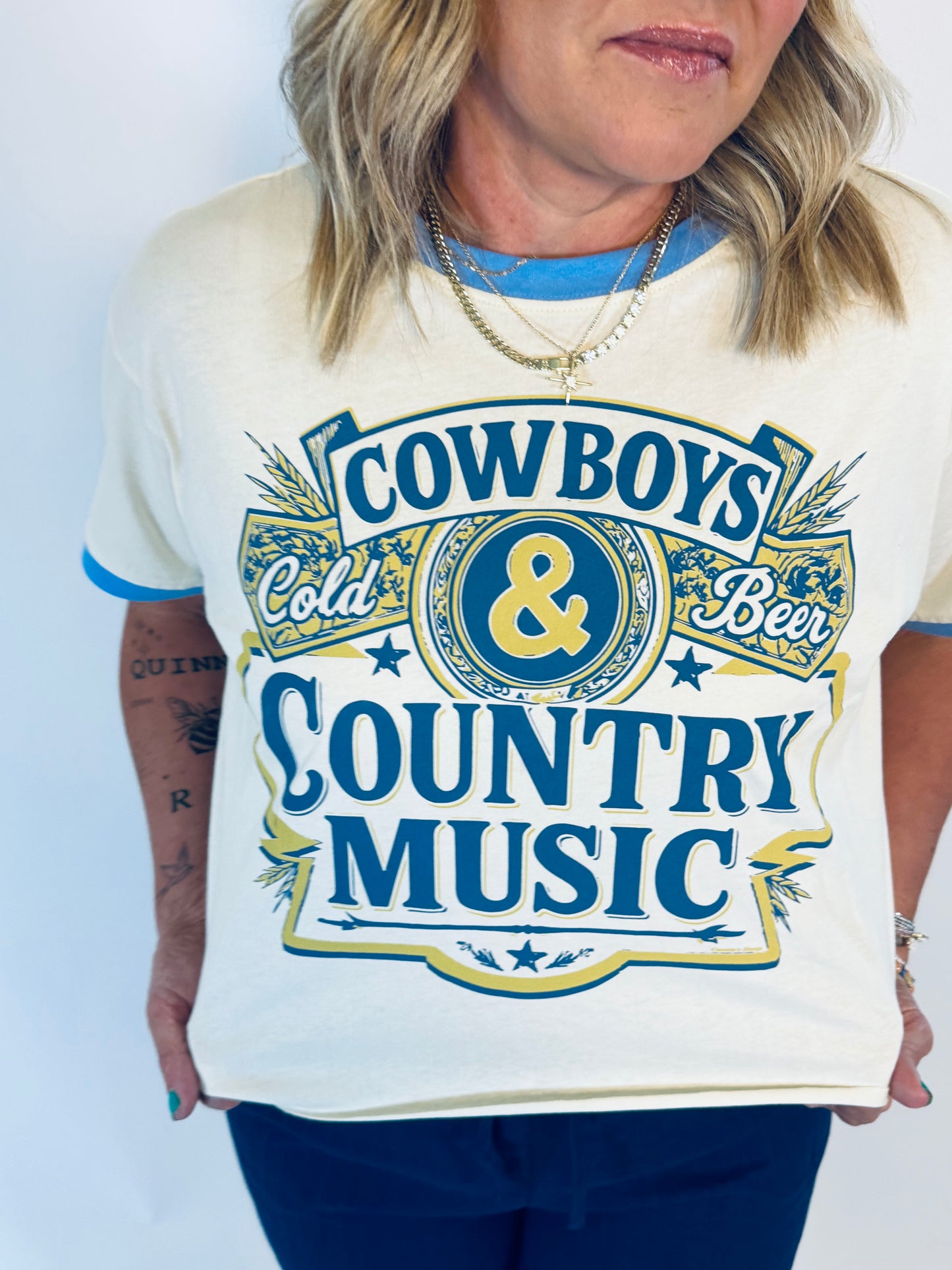 Southern Spirit Cropped Tee