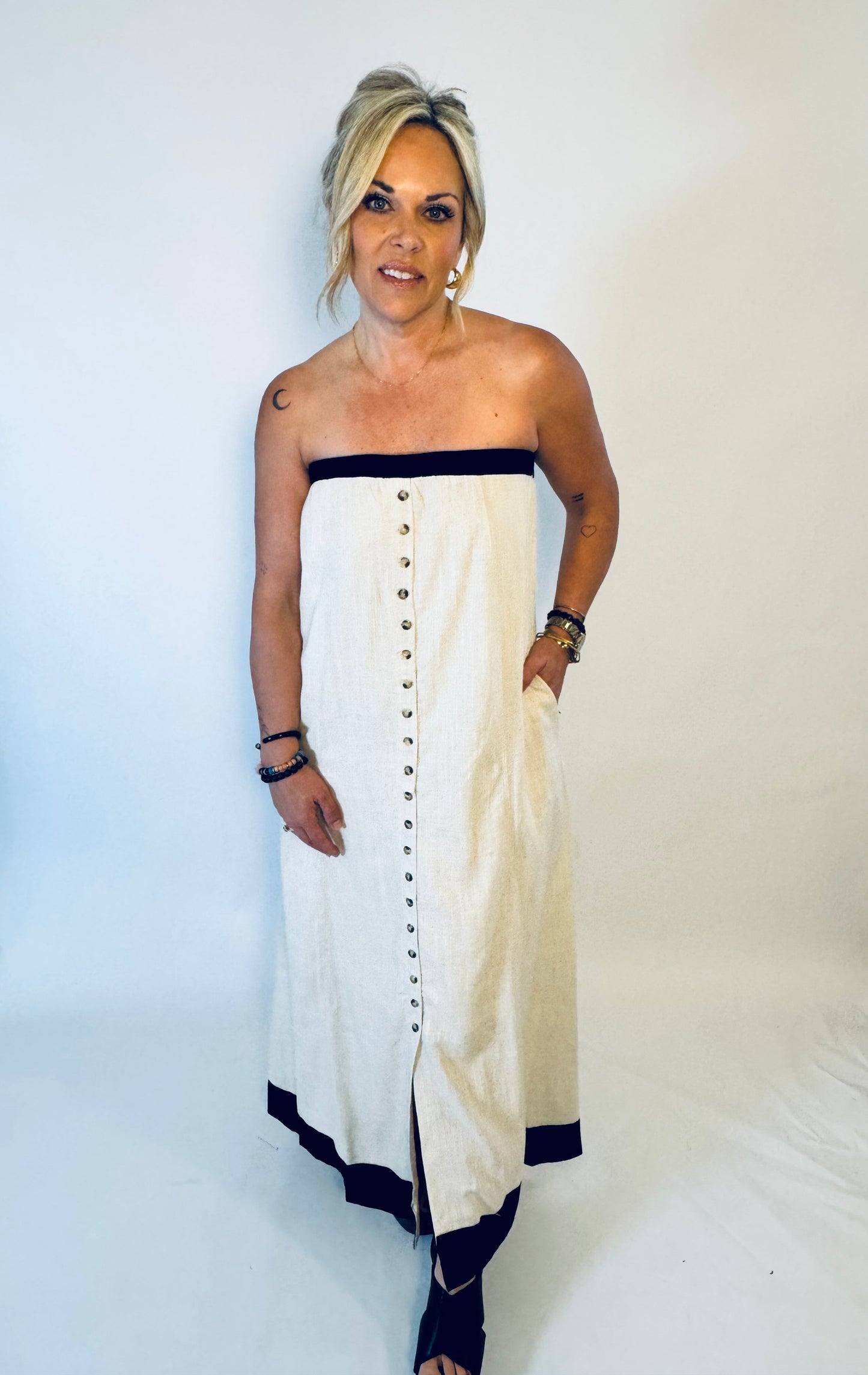 Buttoned Bliss Maxi