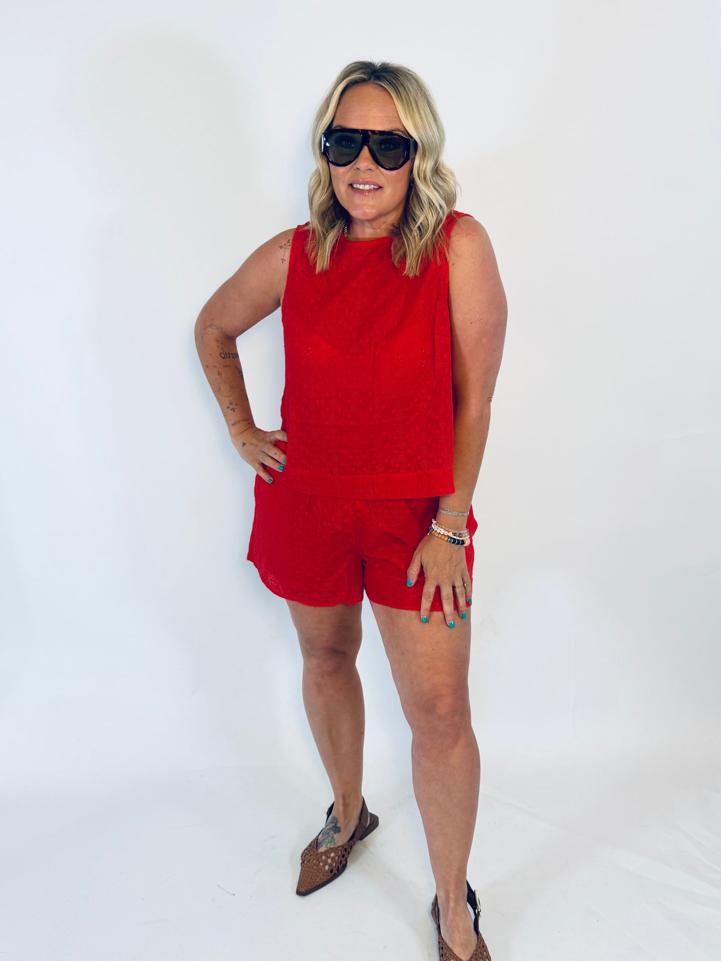 The Classic Eyelet Shorts