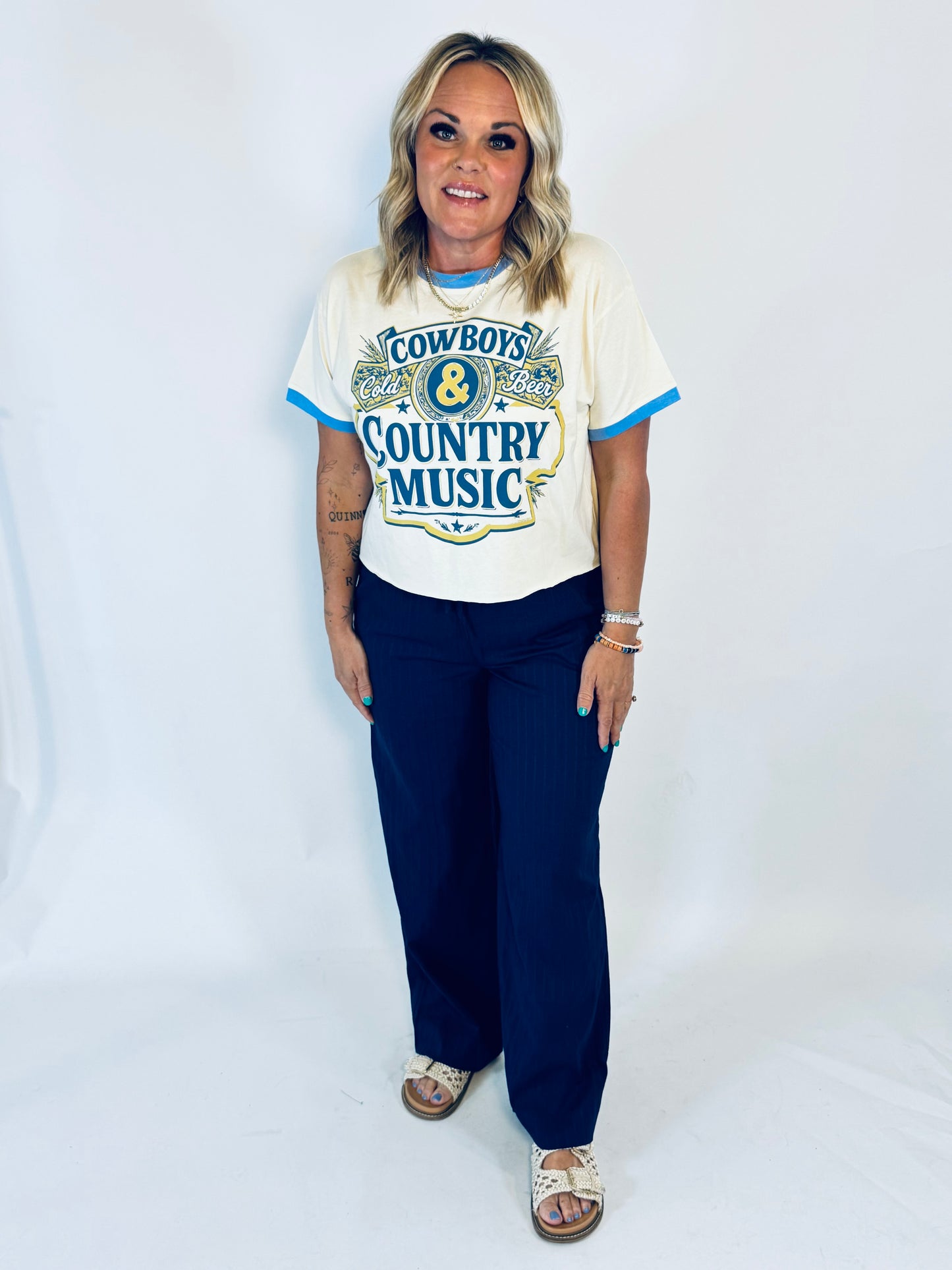 Southern Spirit Cropped Tee