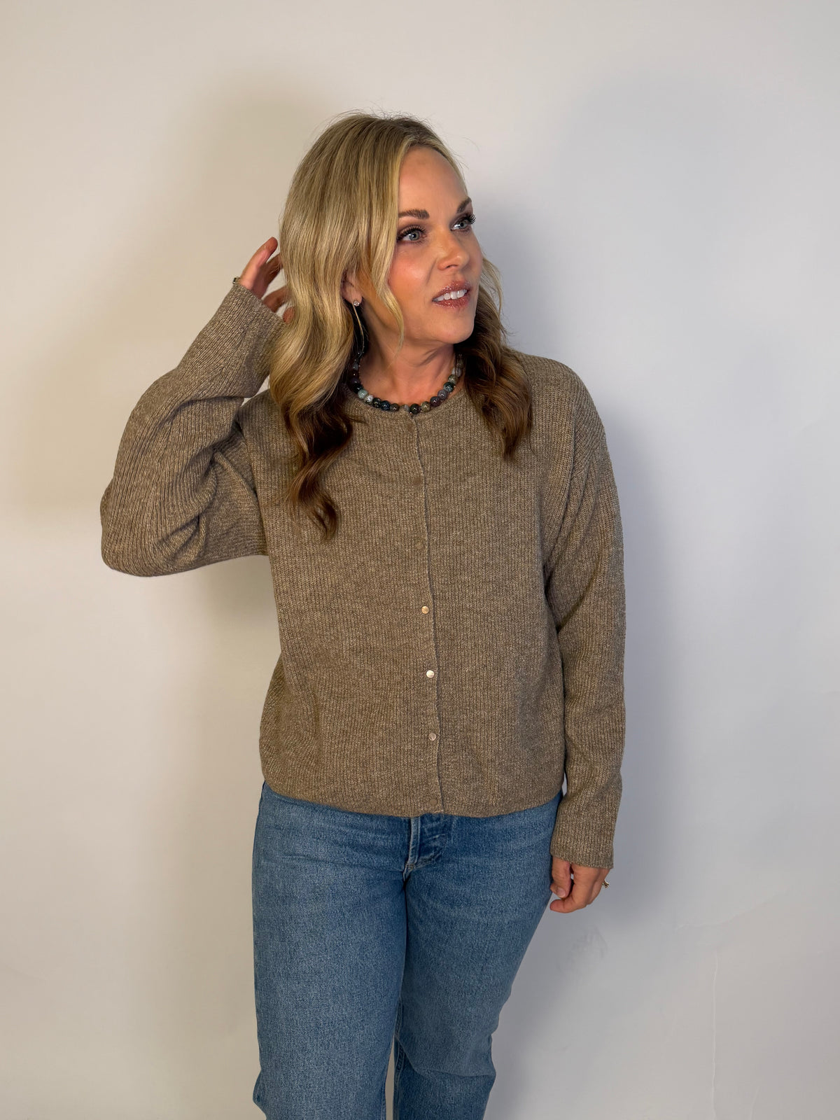 Ribbed Cardigan