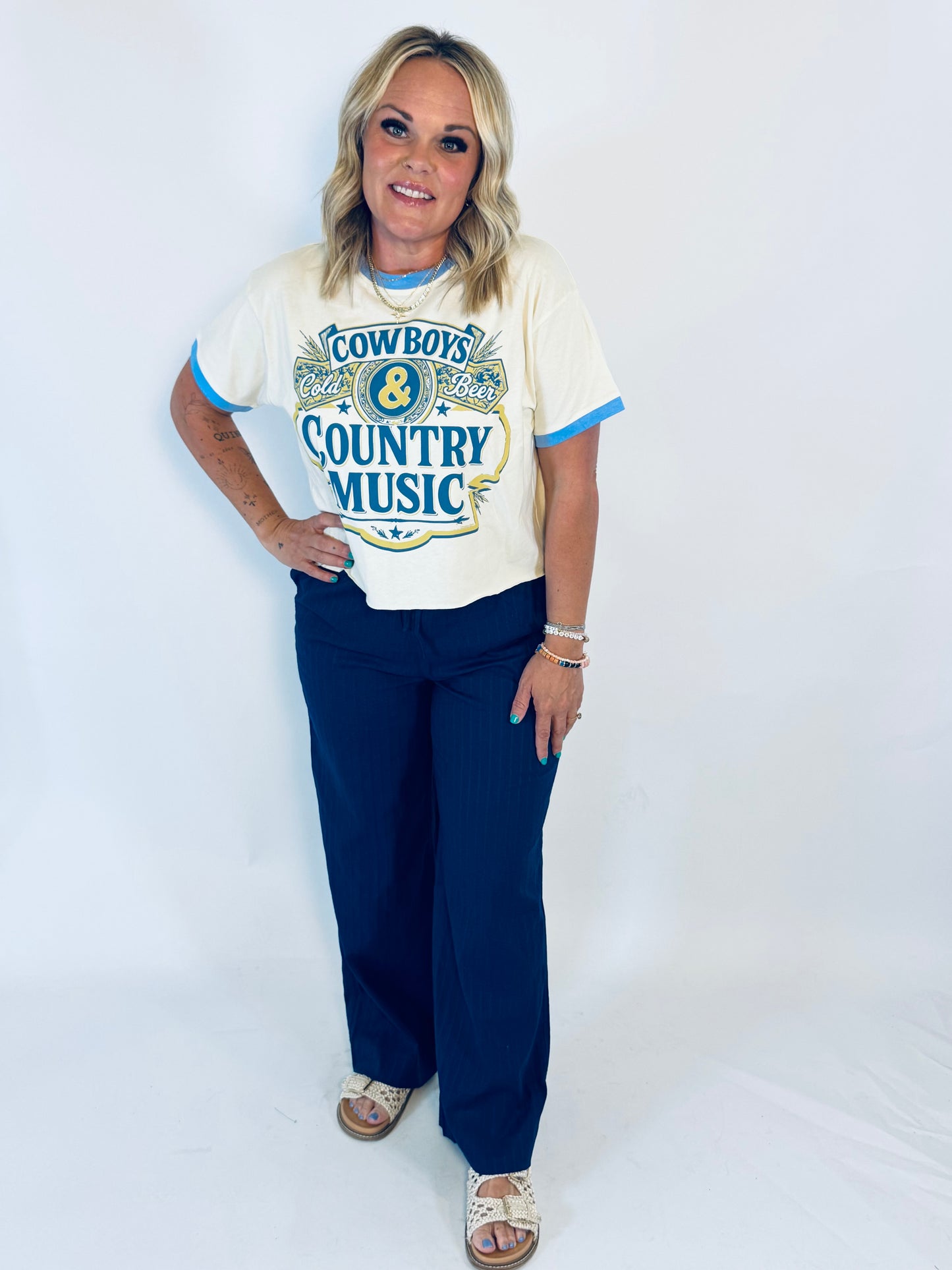 Southern Spirit Cropped Tee
