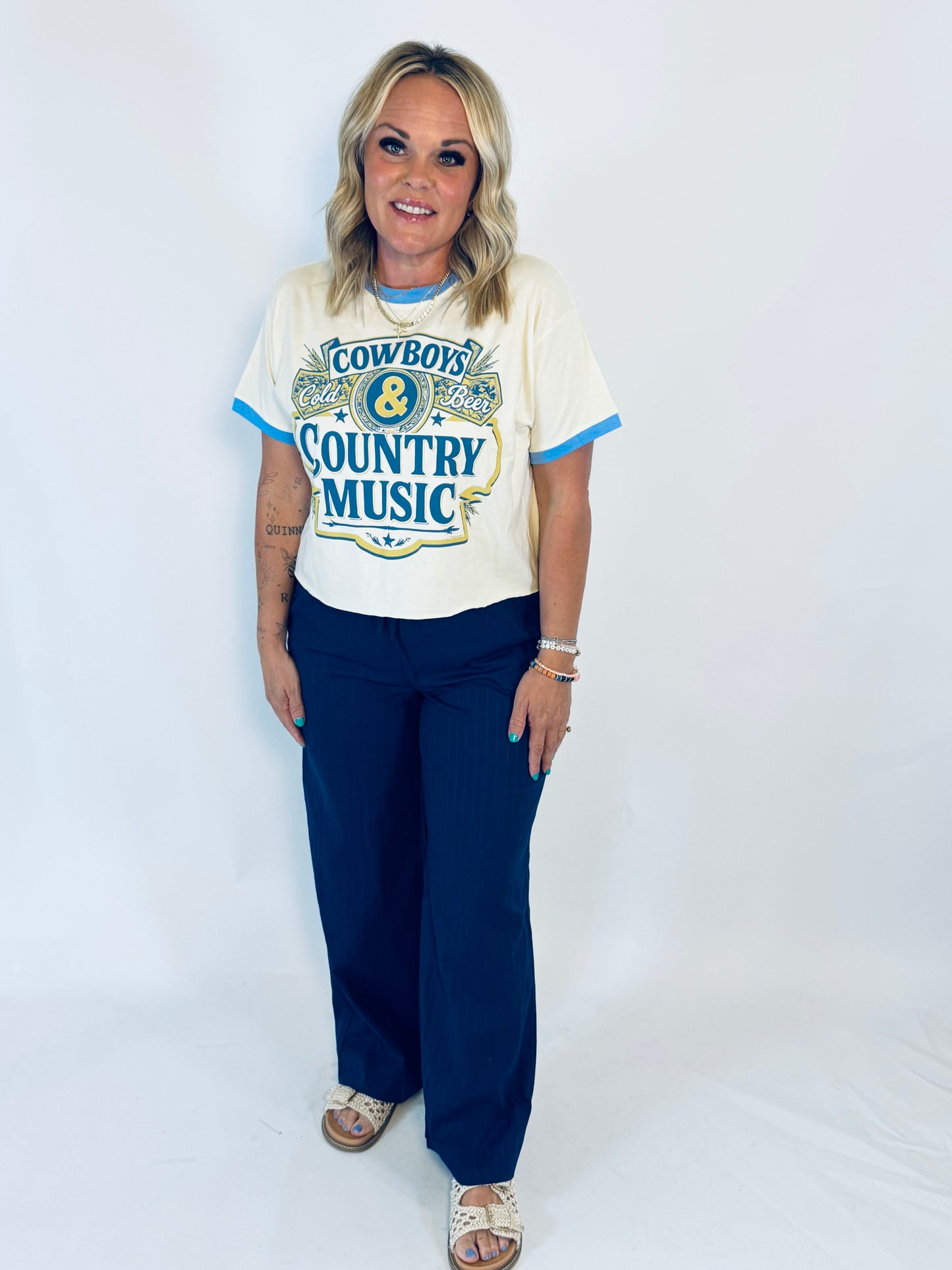 Southern Spirit Cropped Tee