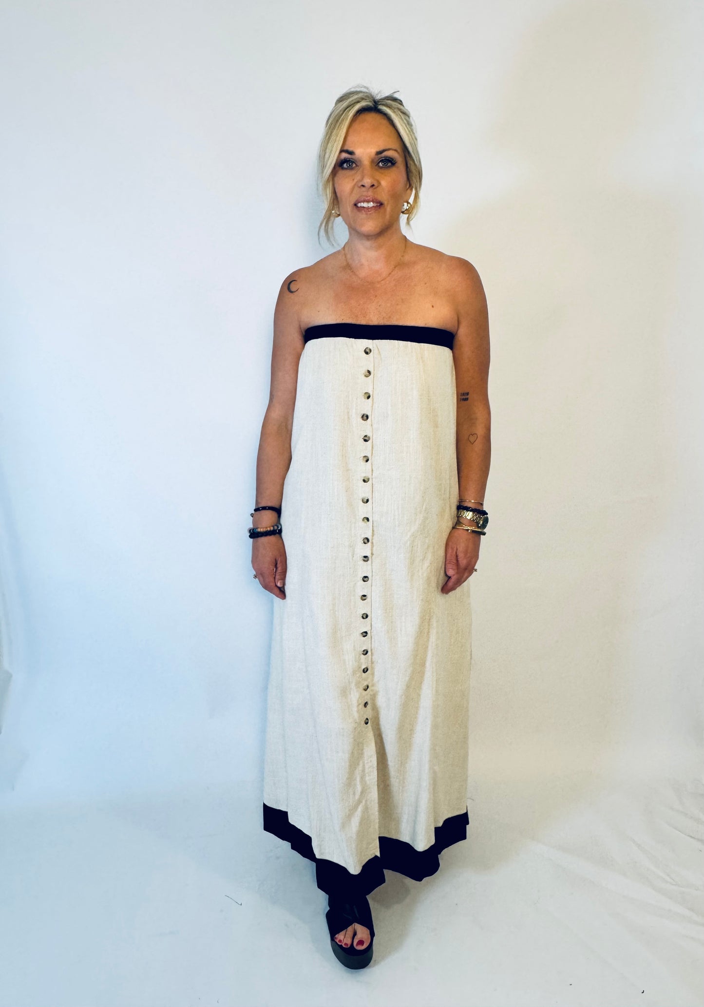 Buttoned Bliss Maxi