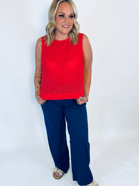 Classic Eyelet Tank