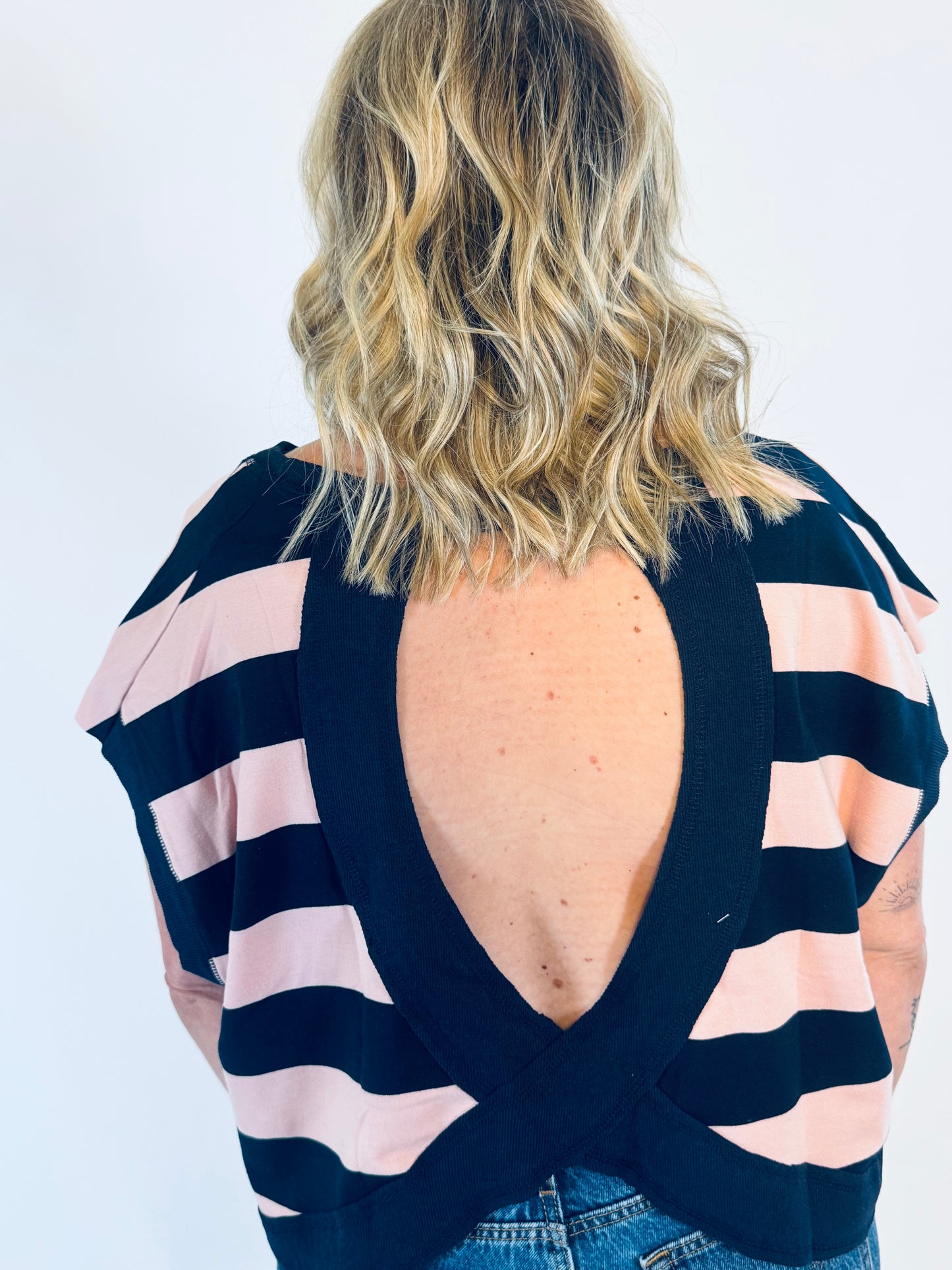 The Flirty Stripe Top