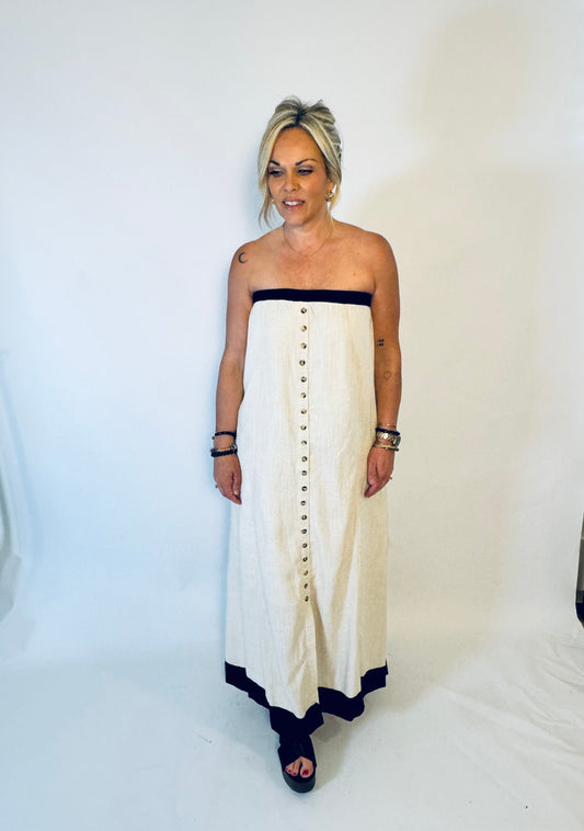 Buttoned Bliss Maxi