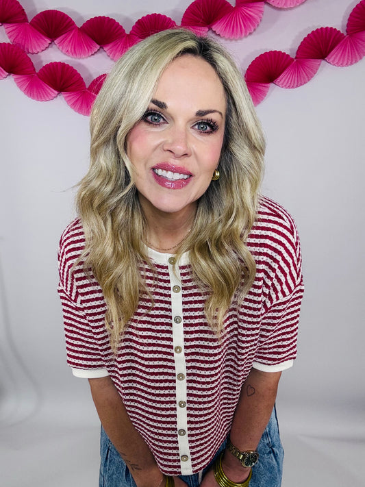 XO Stripe Top
