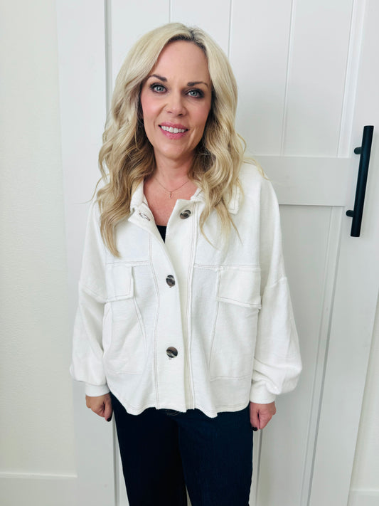 The Scout Cropped Shacket