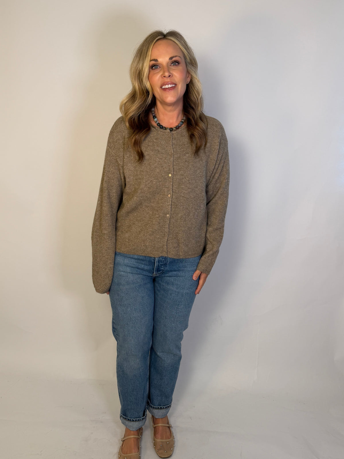 Ribbed Cardigan