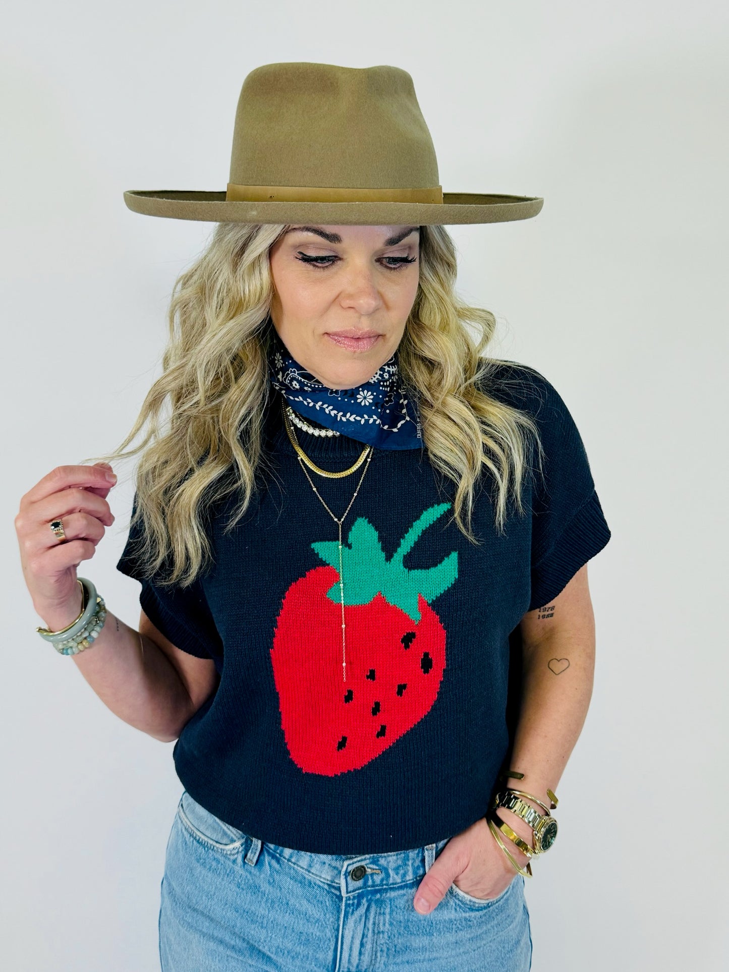 Strawberry Shortcake Sweater