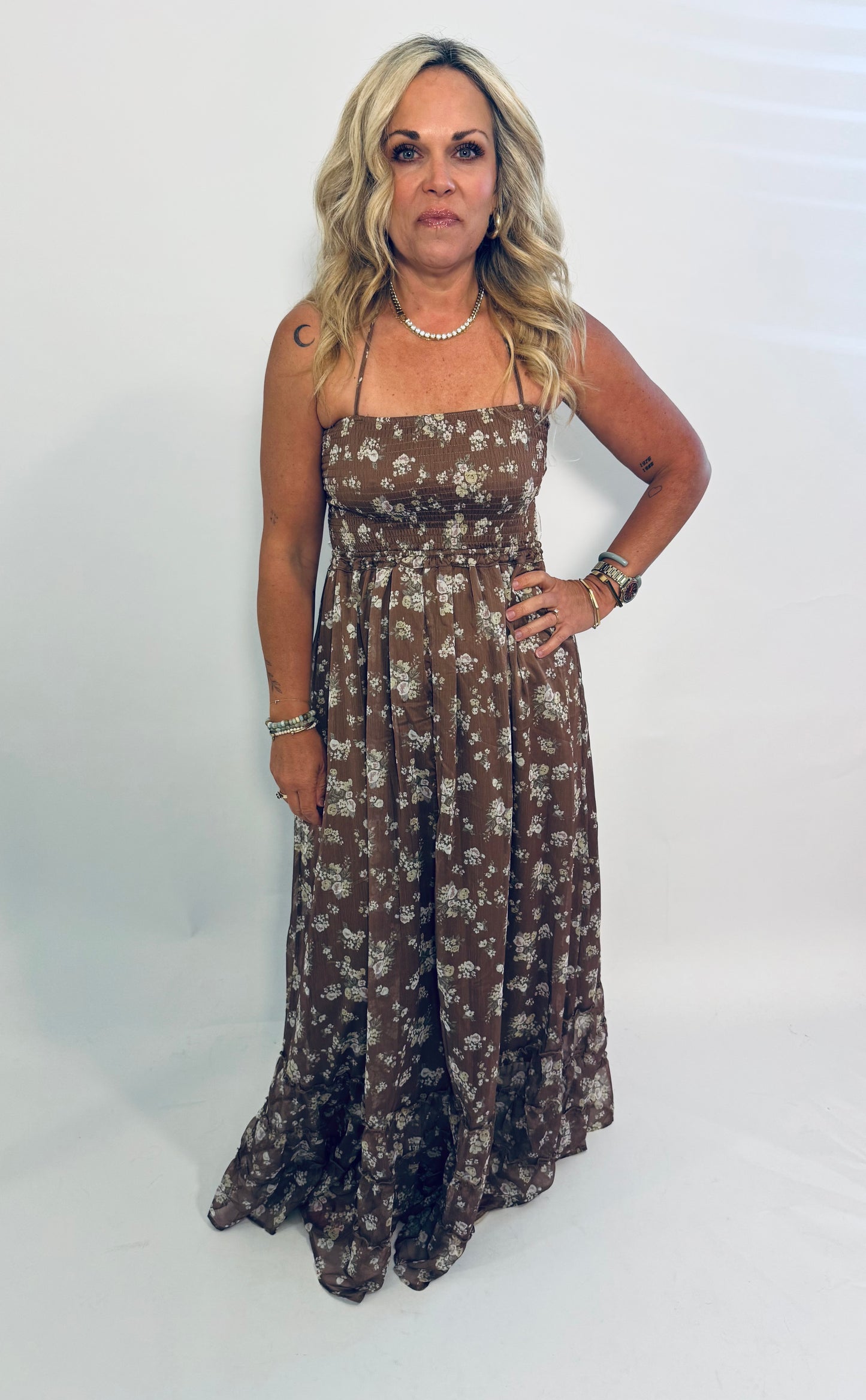 Petal Drift Maxi