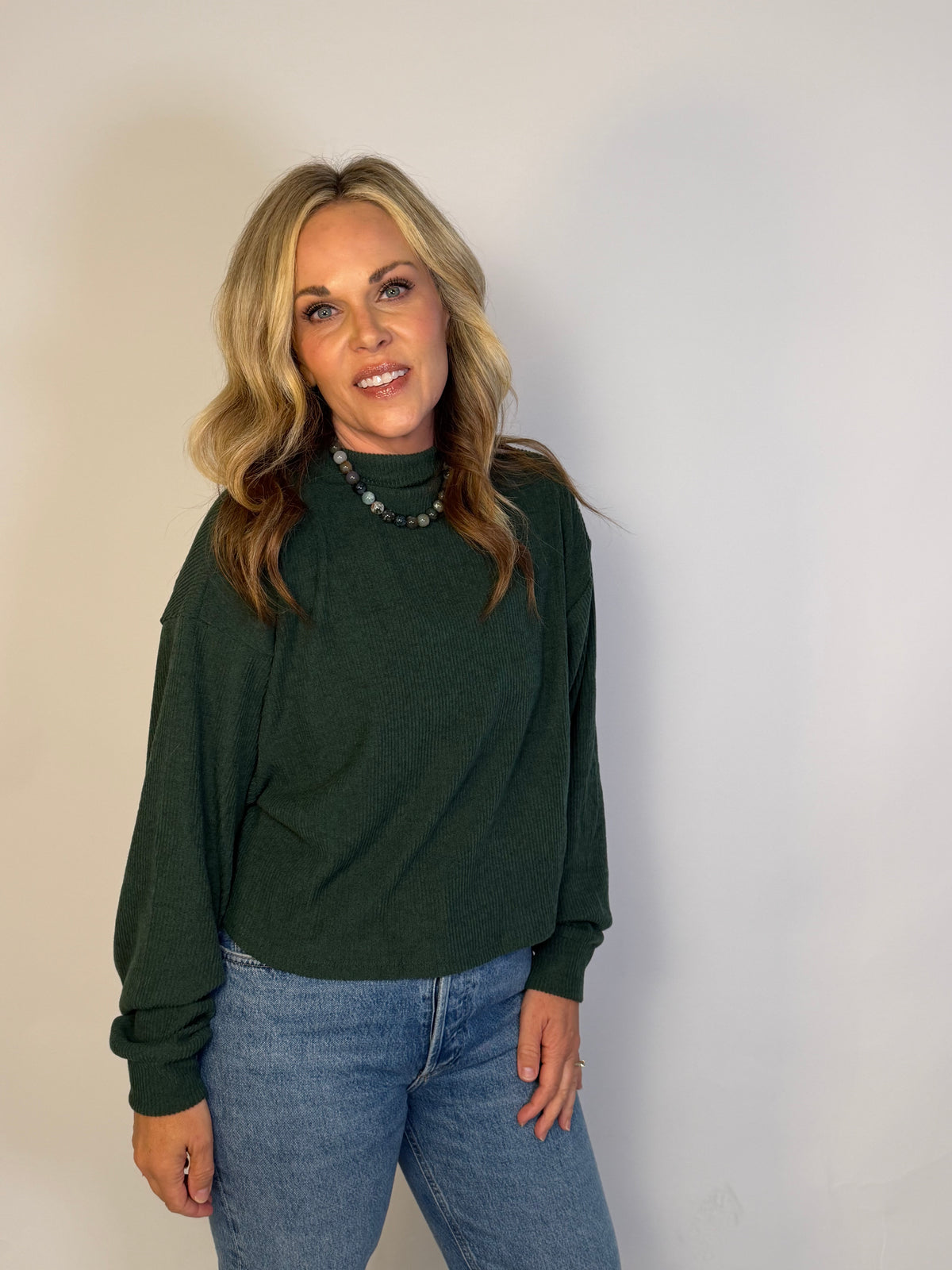 Cozy Mock Neck