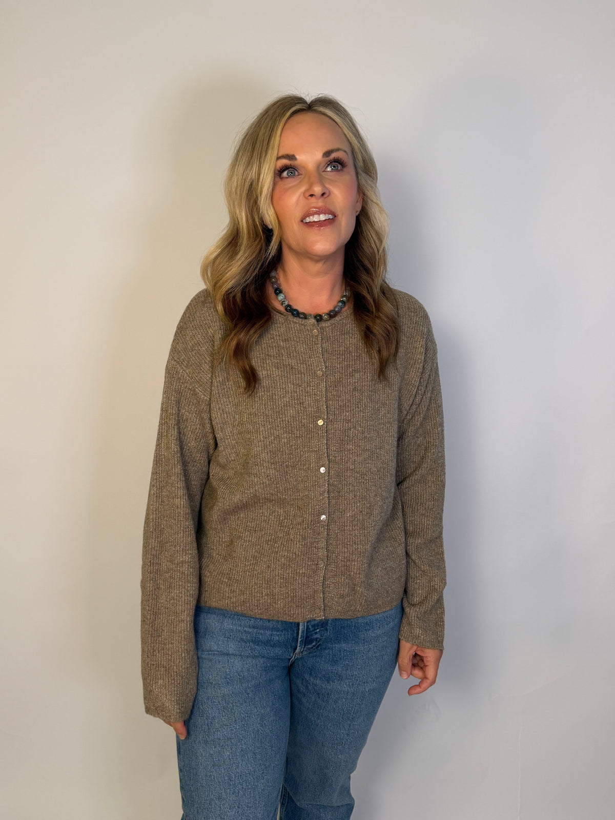 Ribbed Cardigan