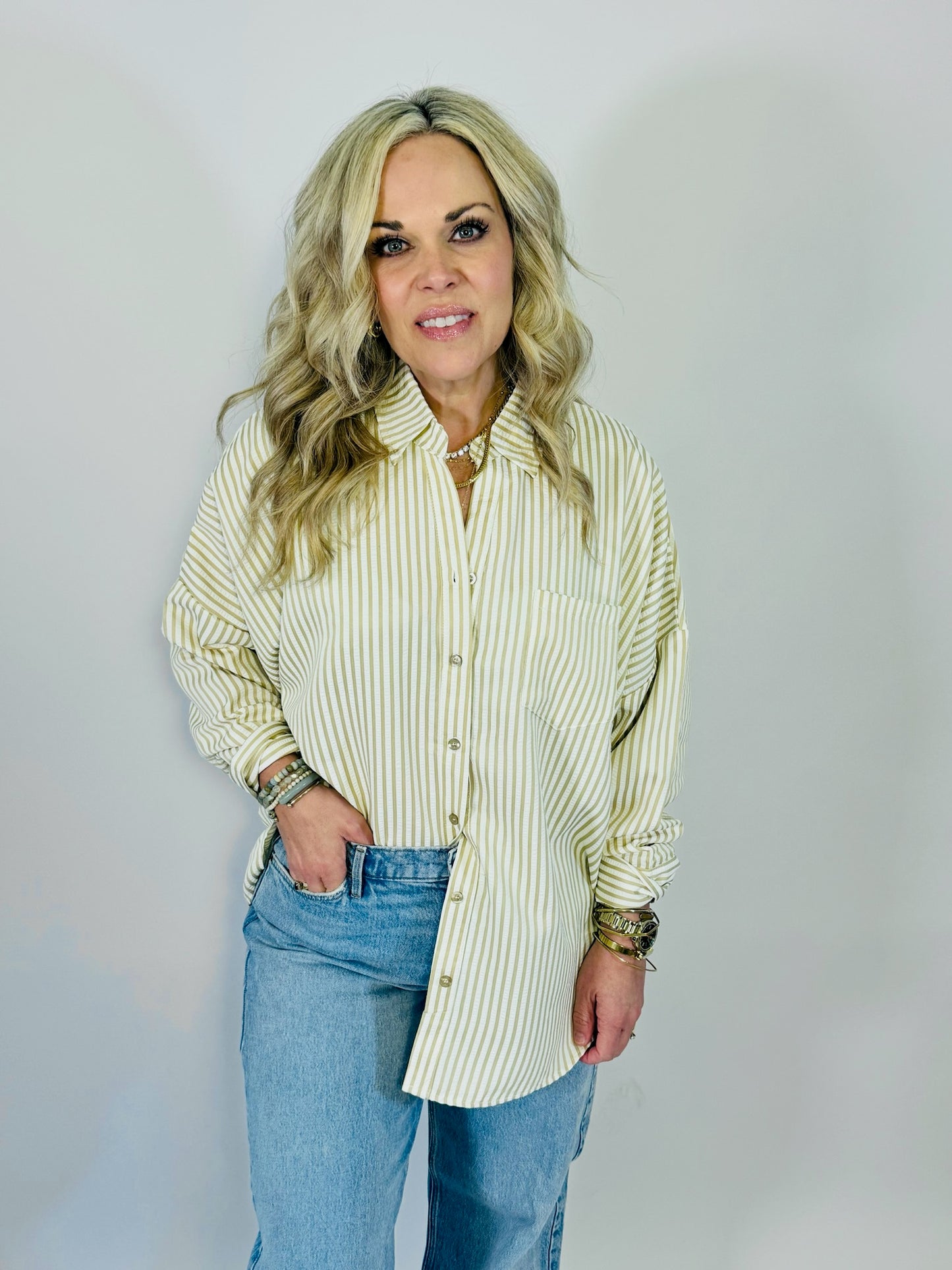 Coastal Classic Button Up