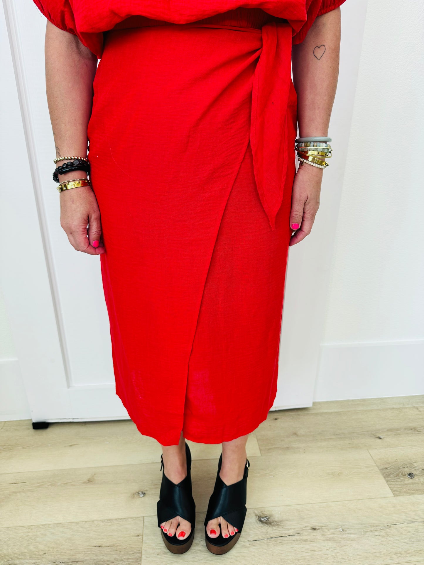 Golden Hour Wrap Skirt